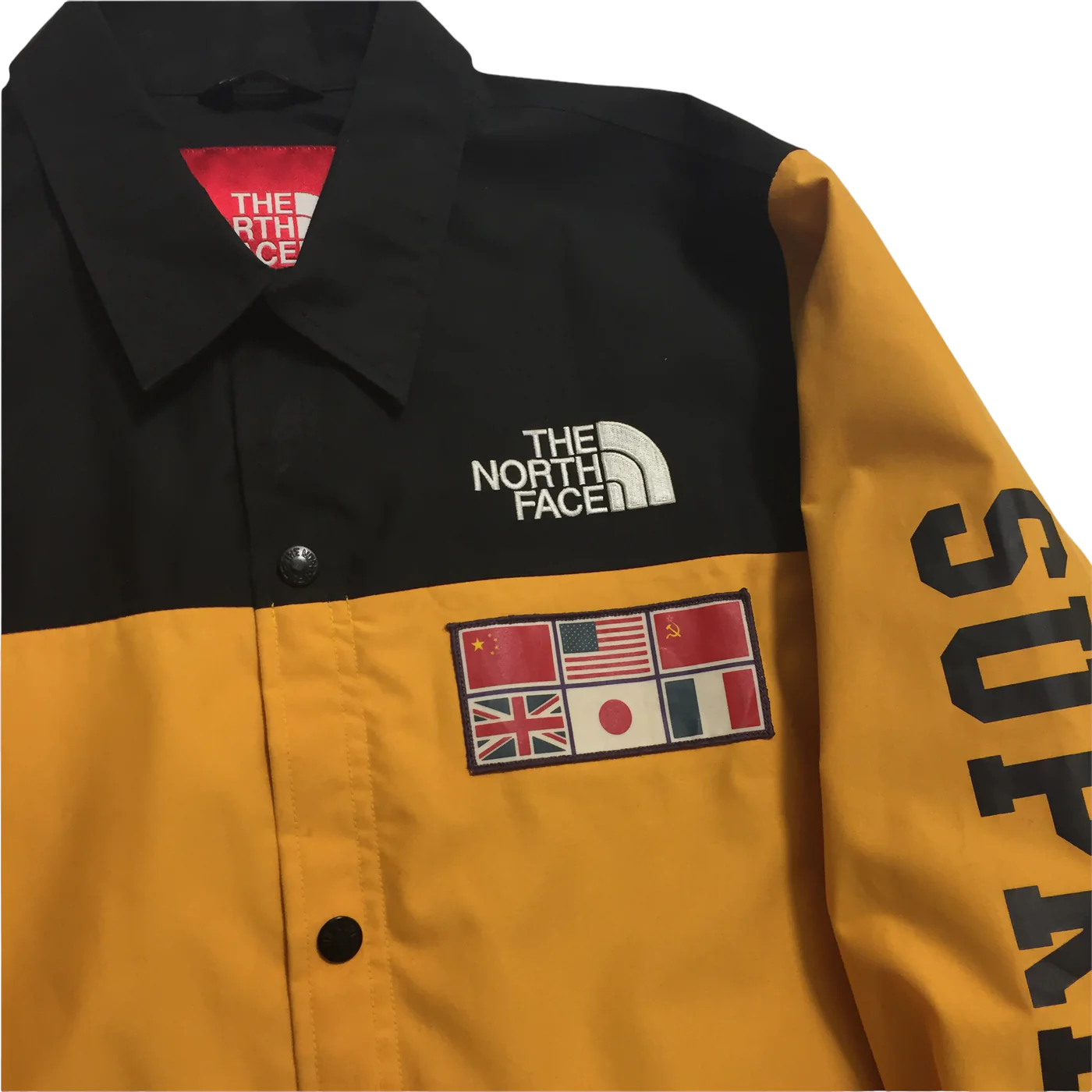 2014 Supreme x The North Face Yellow Expedition Coach