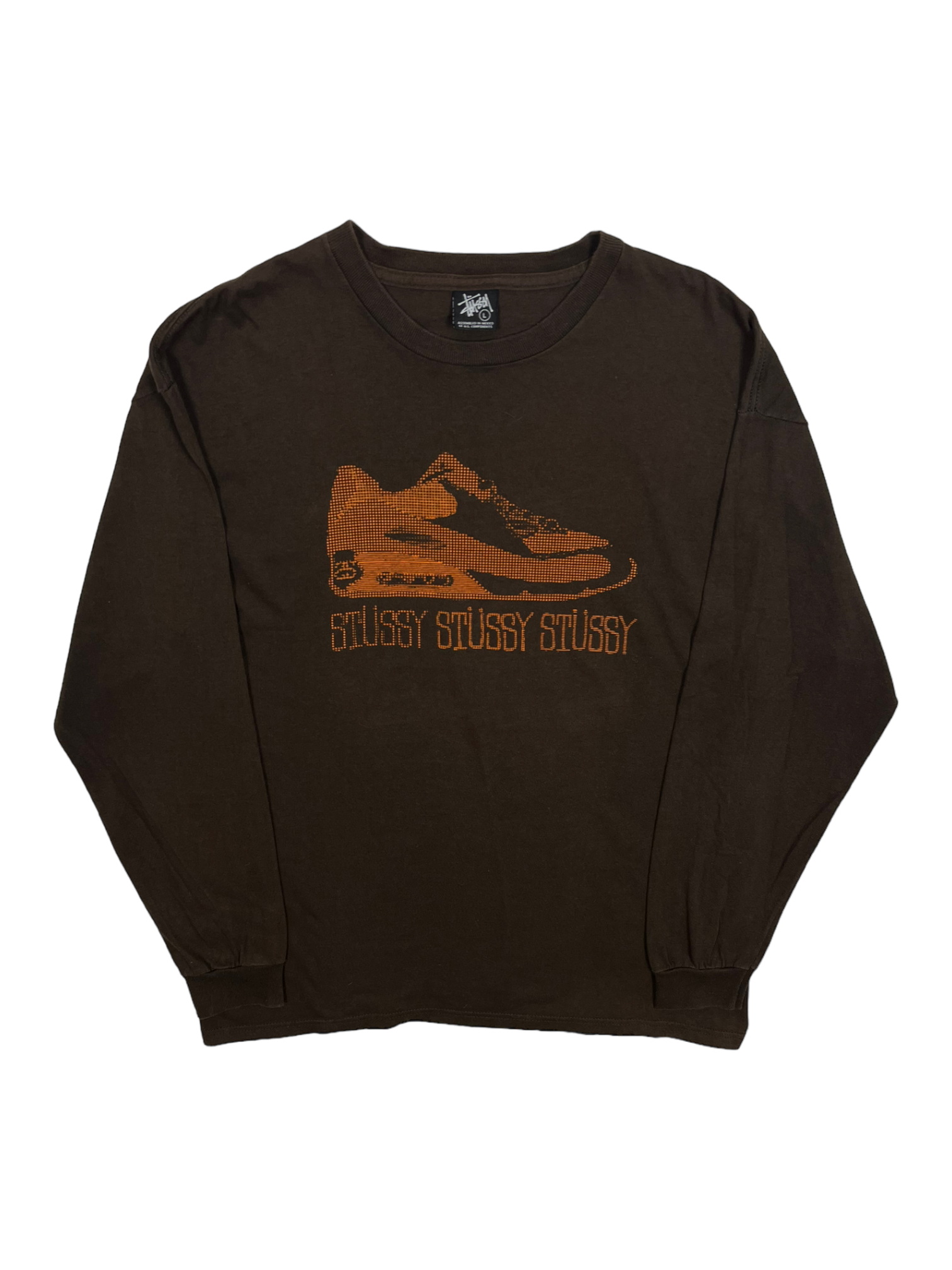 Stüssy Vintage Brown Air Max 1 Longsleeve