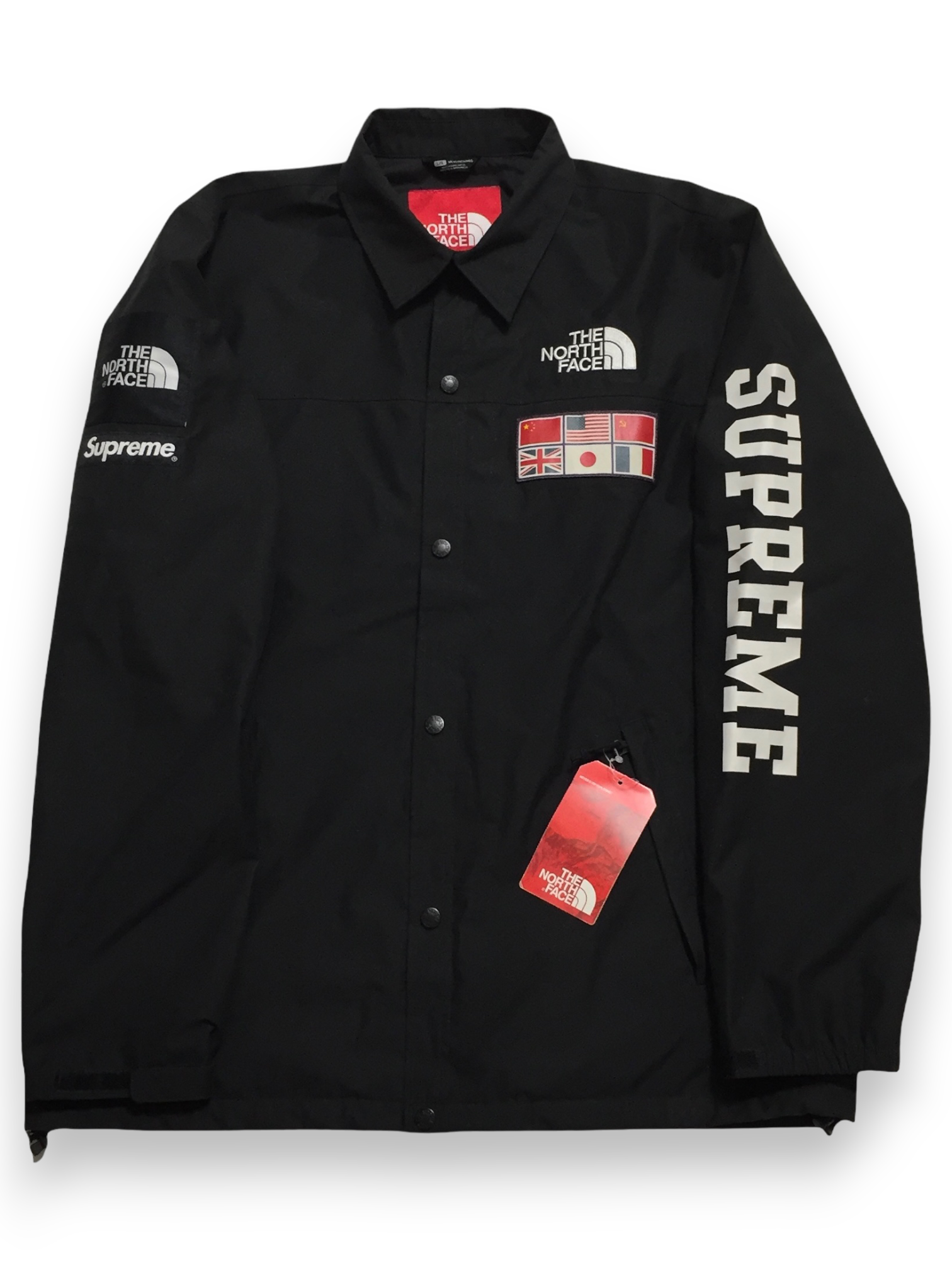2014 Supreme x The North Face Black Expedition Coach