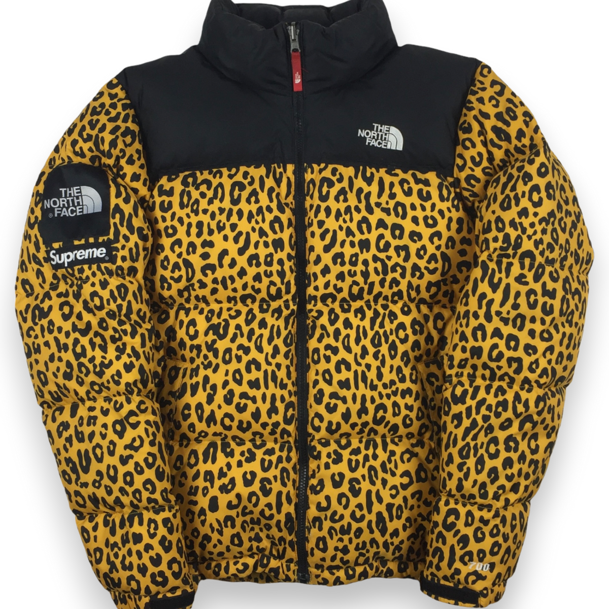 2011 Supreme x The North Face Yellow Leopard Nuptse