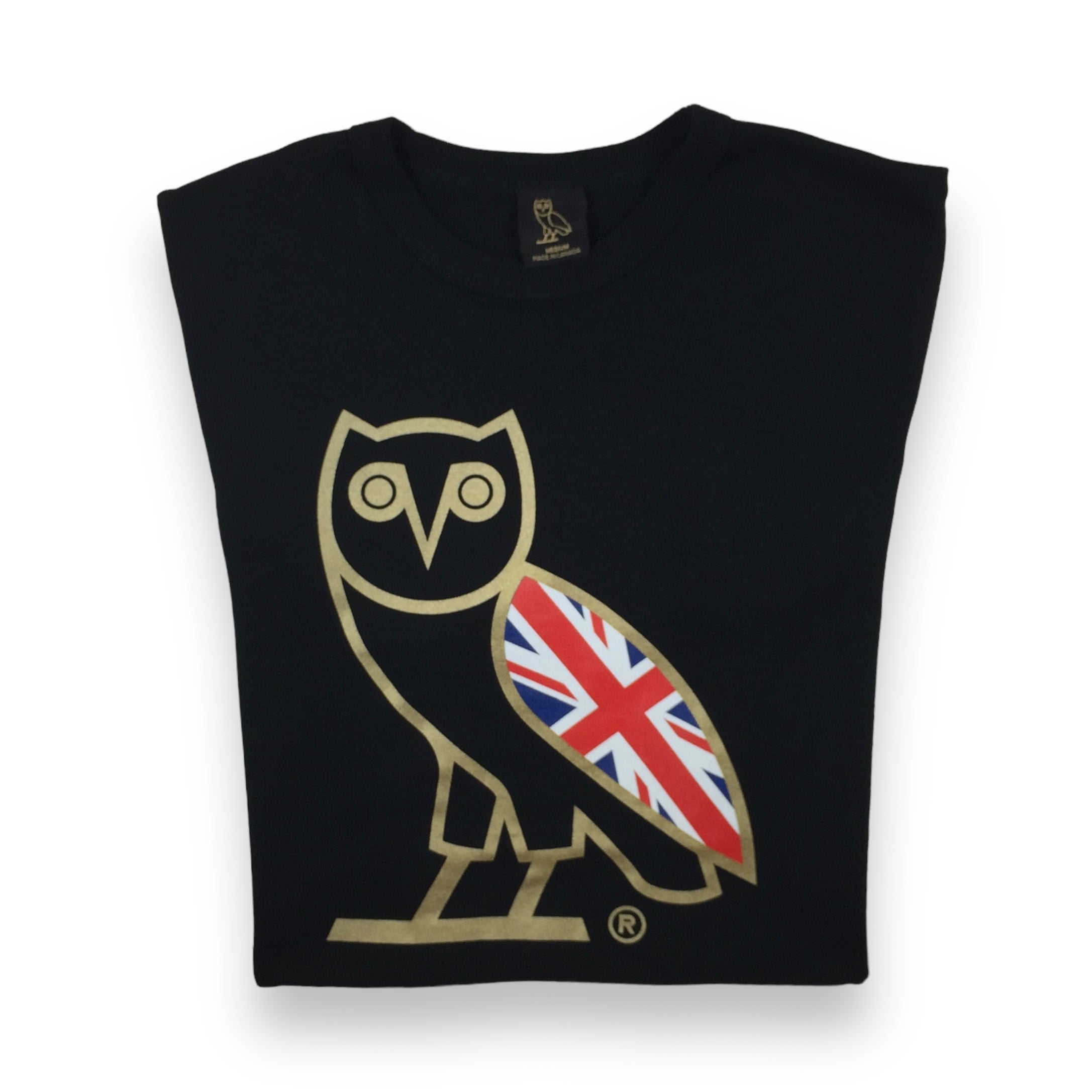 Takashi Murakami x OVO Black Union Jack Tee