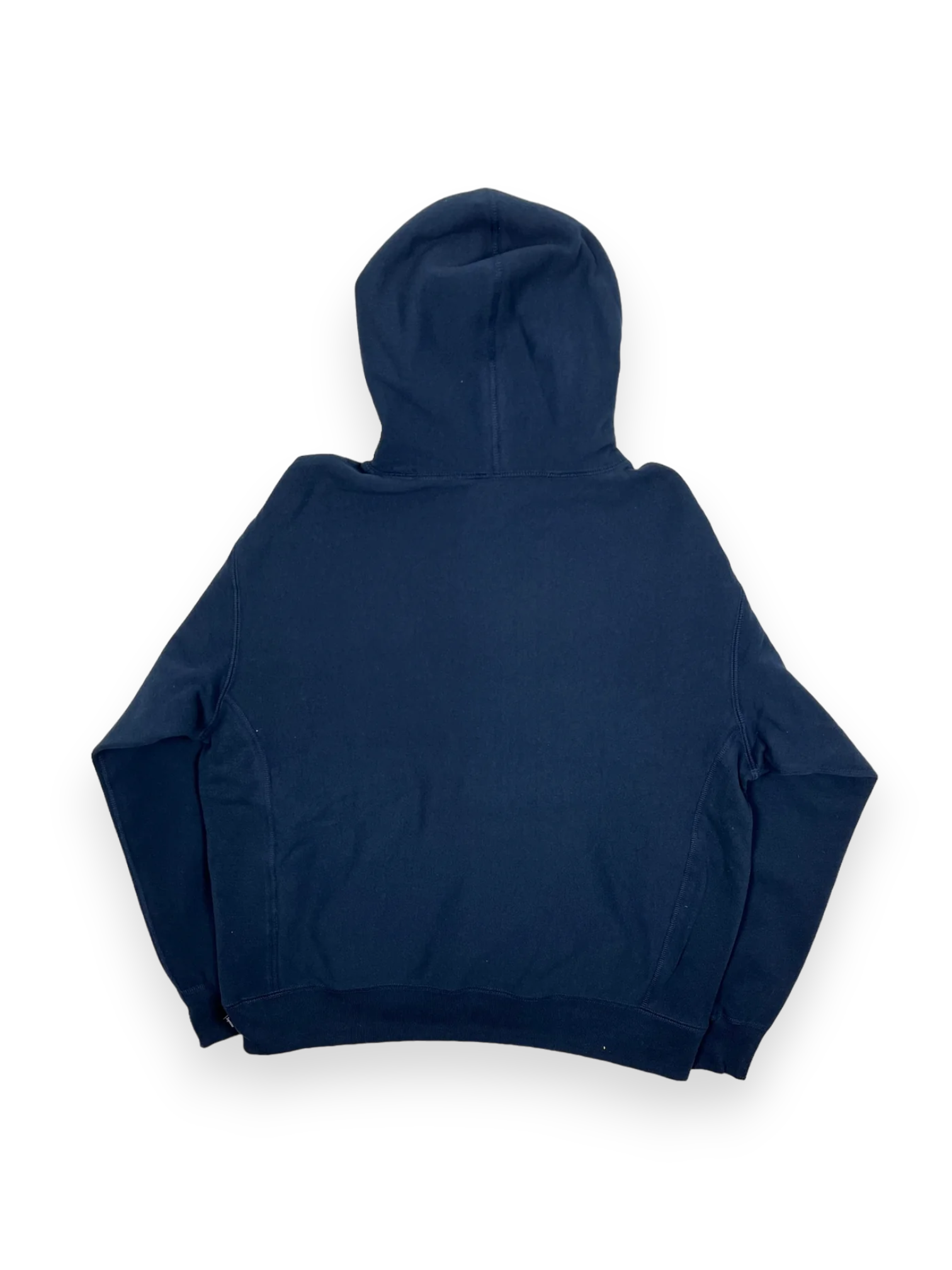 2023 Supreme Navy Reverse Logo Hoodie