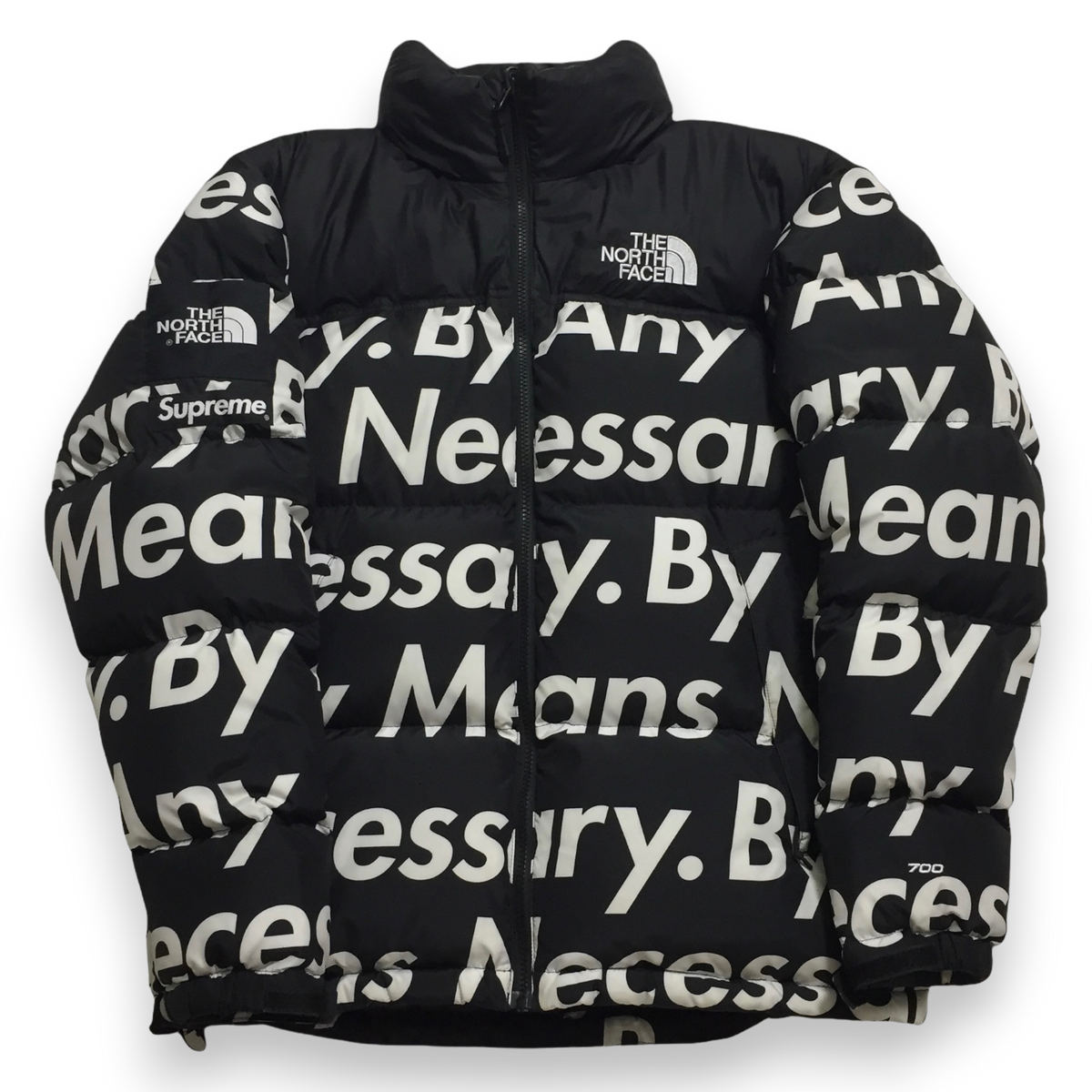 Supreme The North Face By Any Means Nuptse Jacket Black Men's - FW15 - US