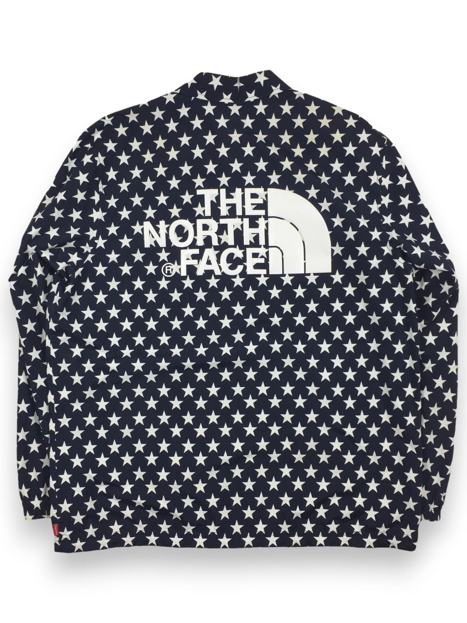 2015 Supreme x The North Face Packable Navy Stars Coach