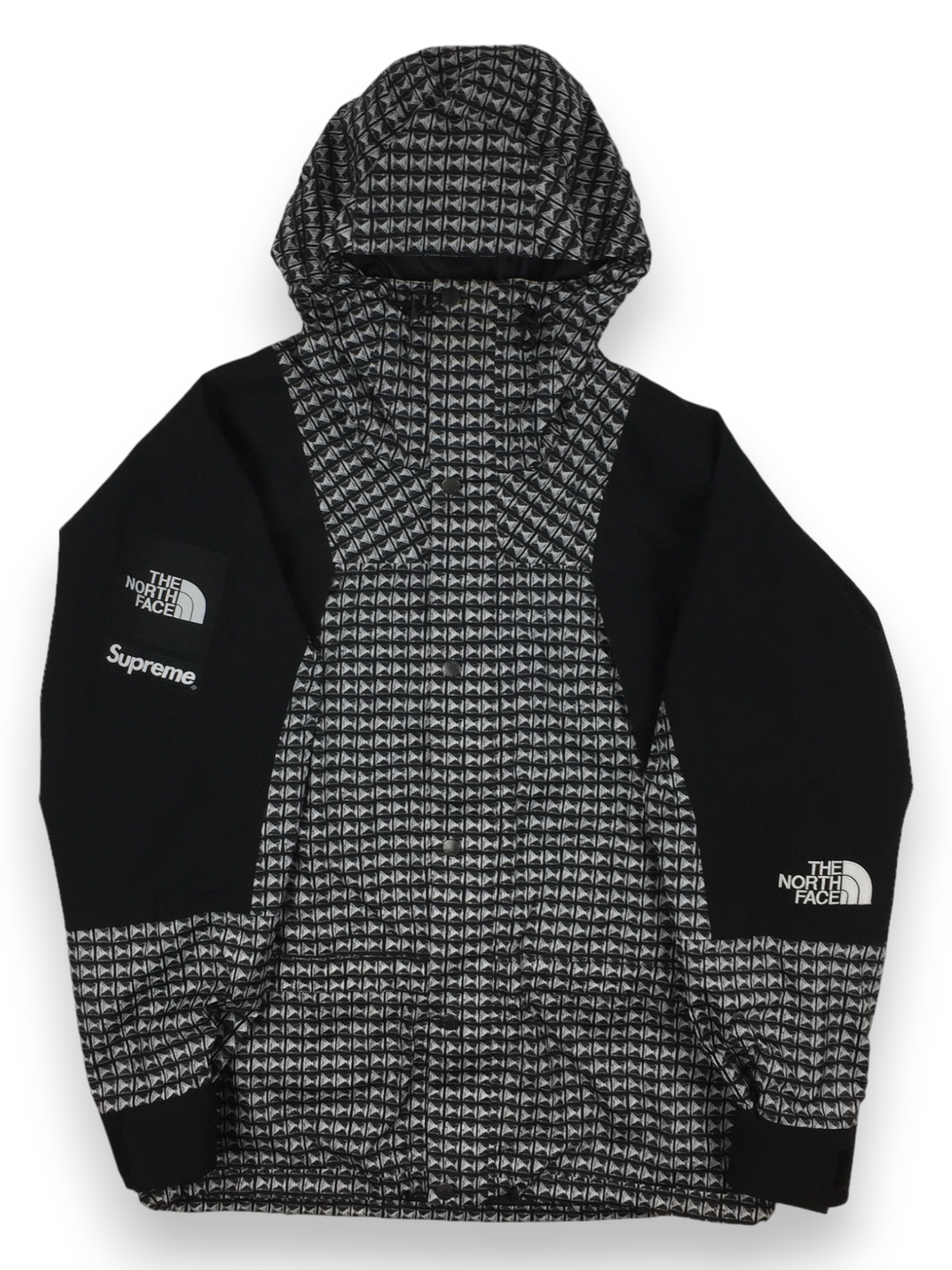 2021 Supreme x The North Face Black Studded Mountain Light