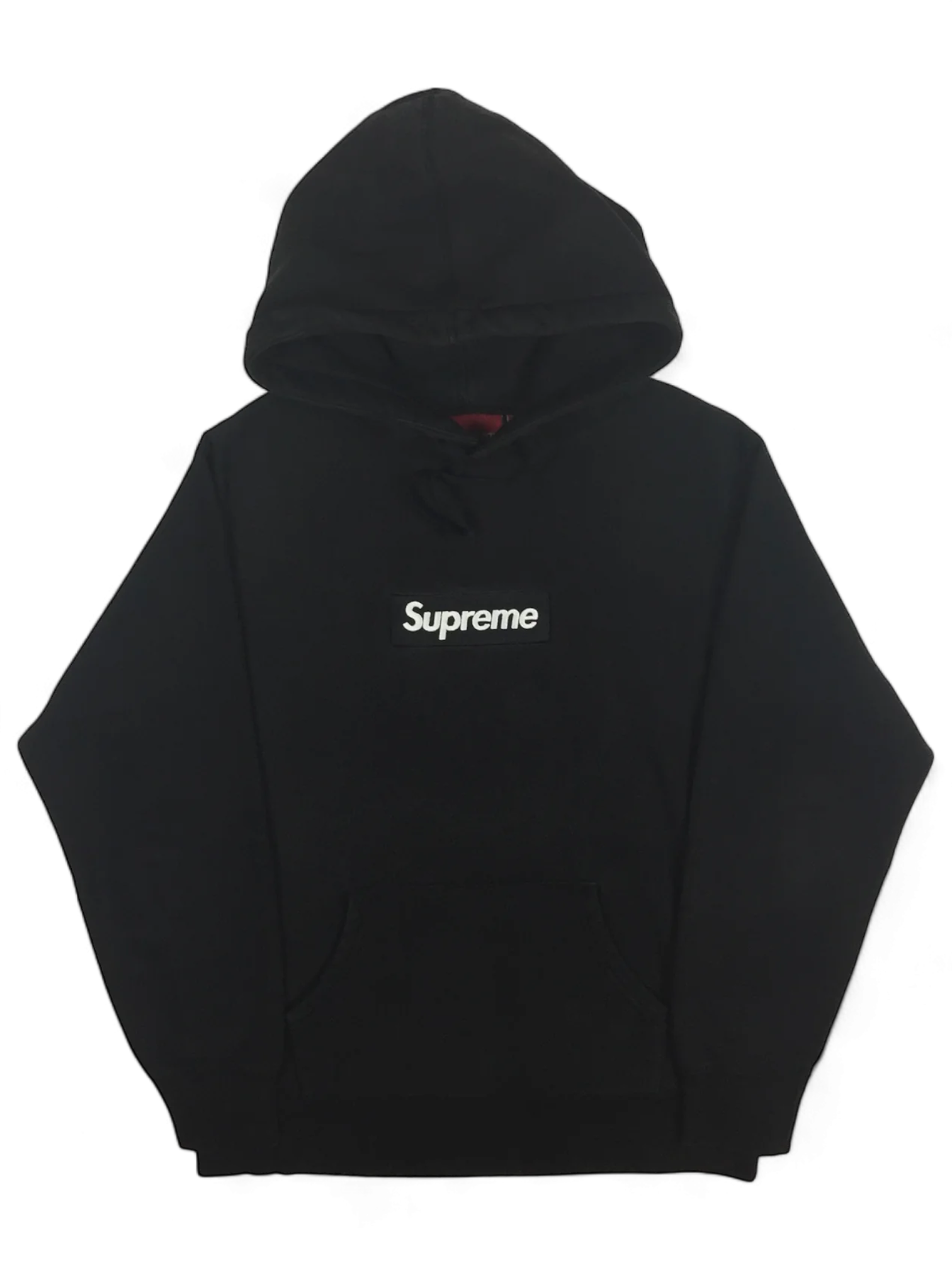 2016 Supreme Black Box Logo Hoodie