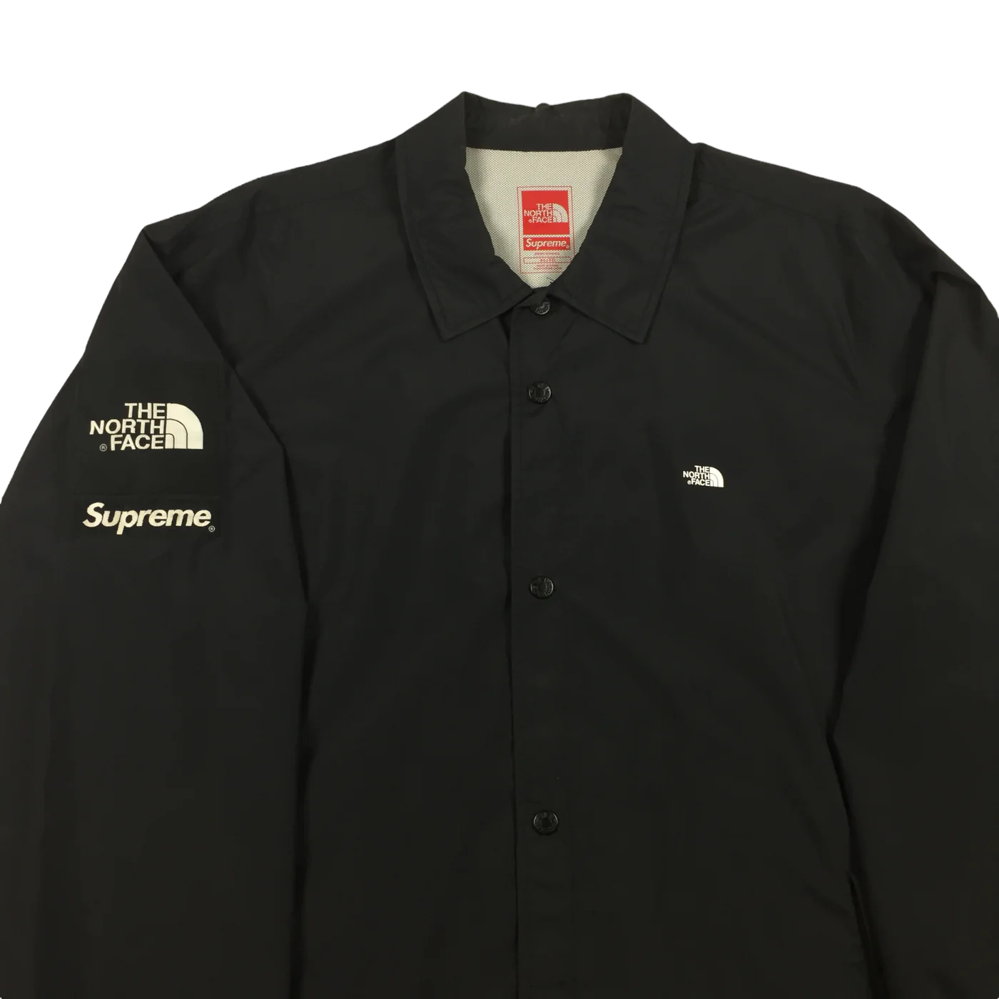 2015 Supreme x The North Face Packable Black Coach