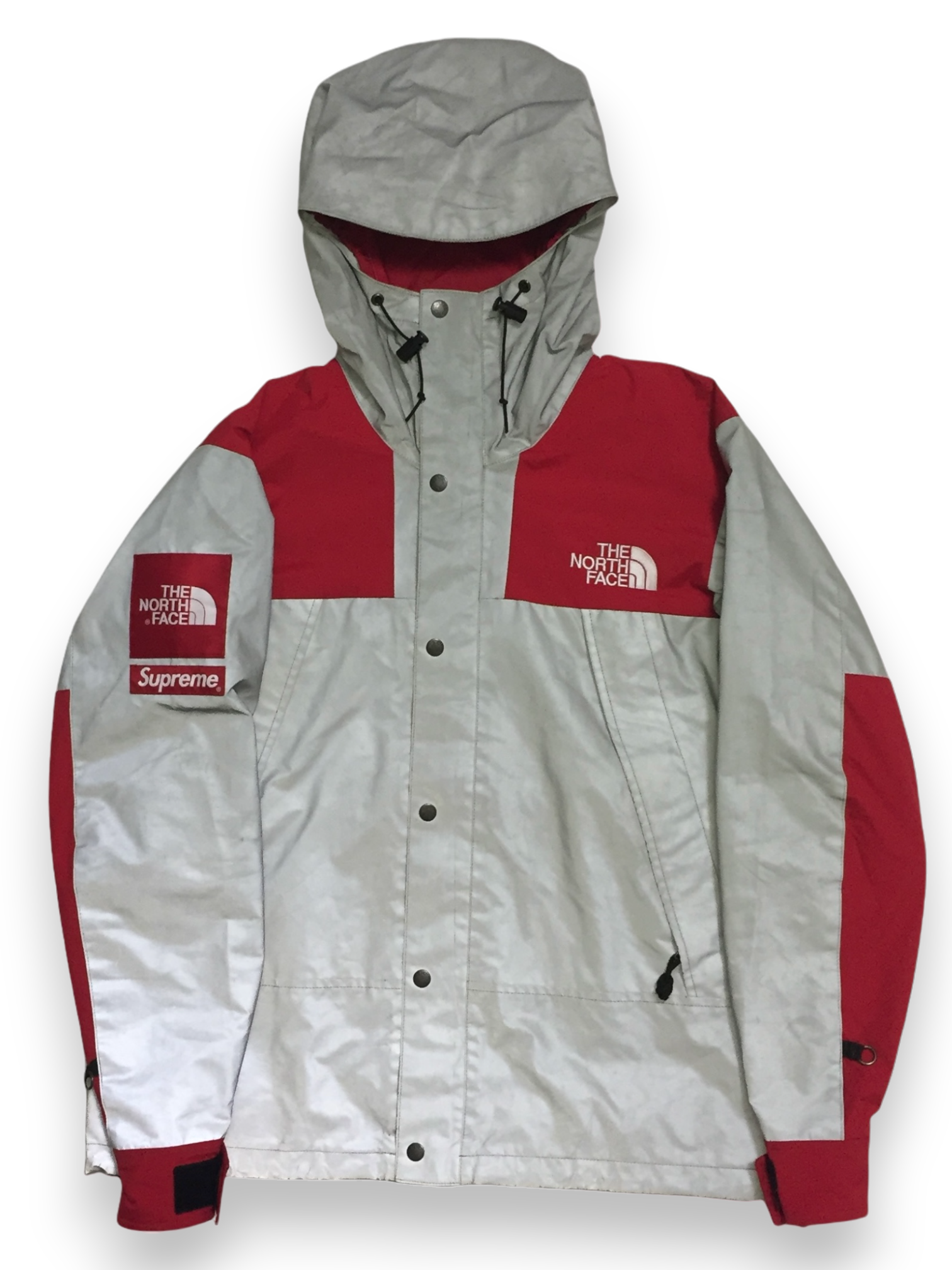2013 Supreme x The North Face 3M Red Mountain Parka