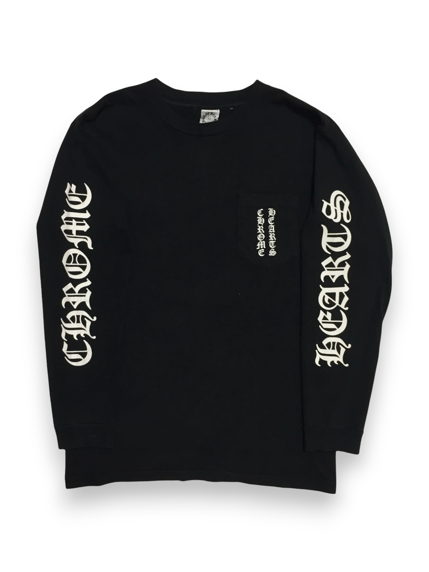 Chrome Hearts Black Logo Longsleeve