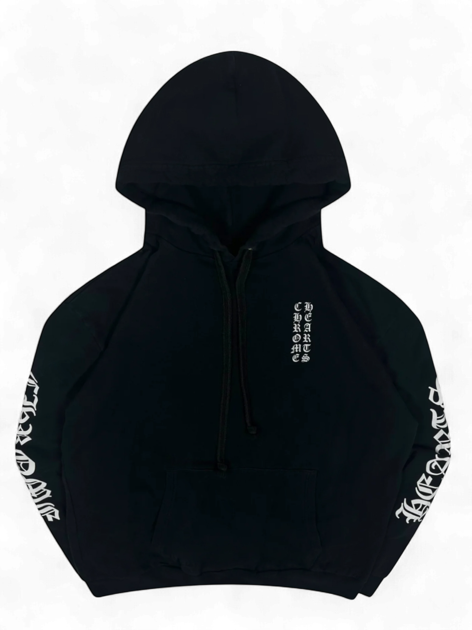 Chrome Hearts Black Logo Hoodie