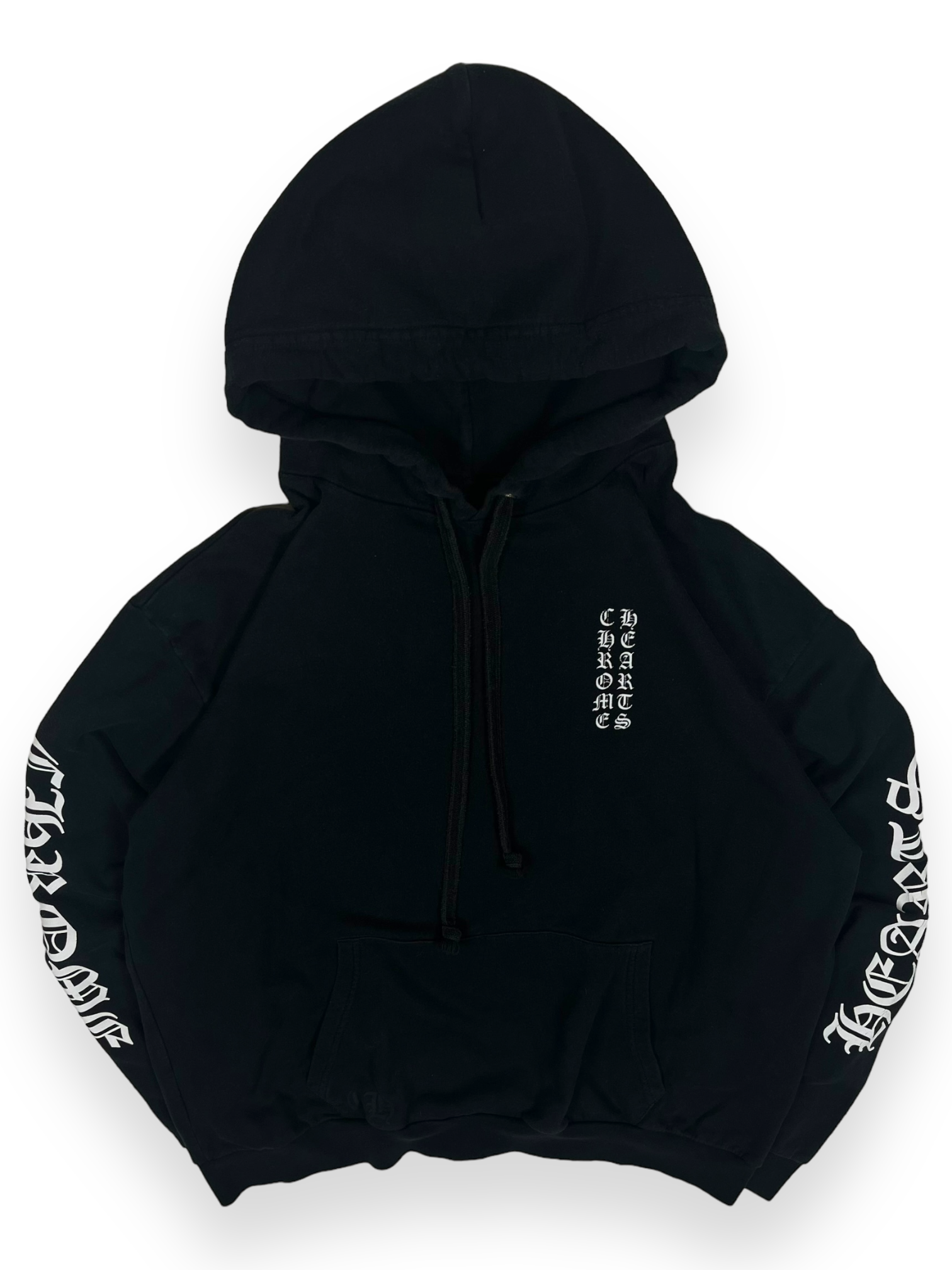 Chrome Hearts Black Logo Hoodie