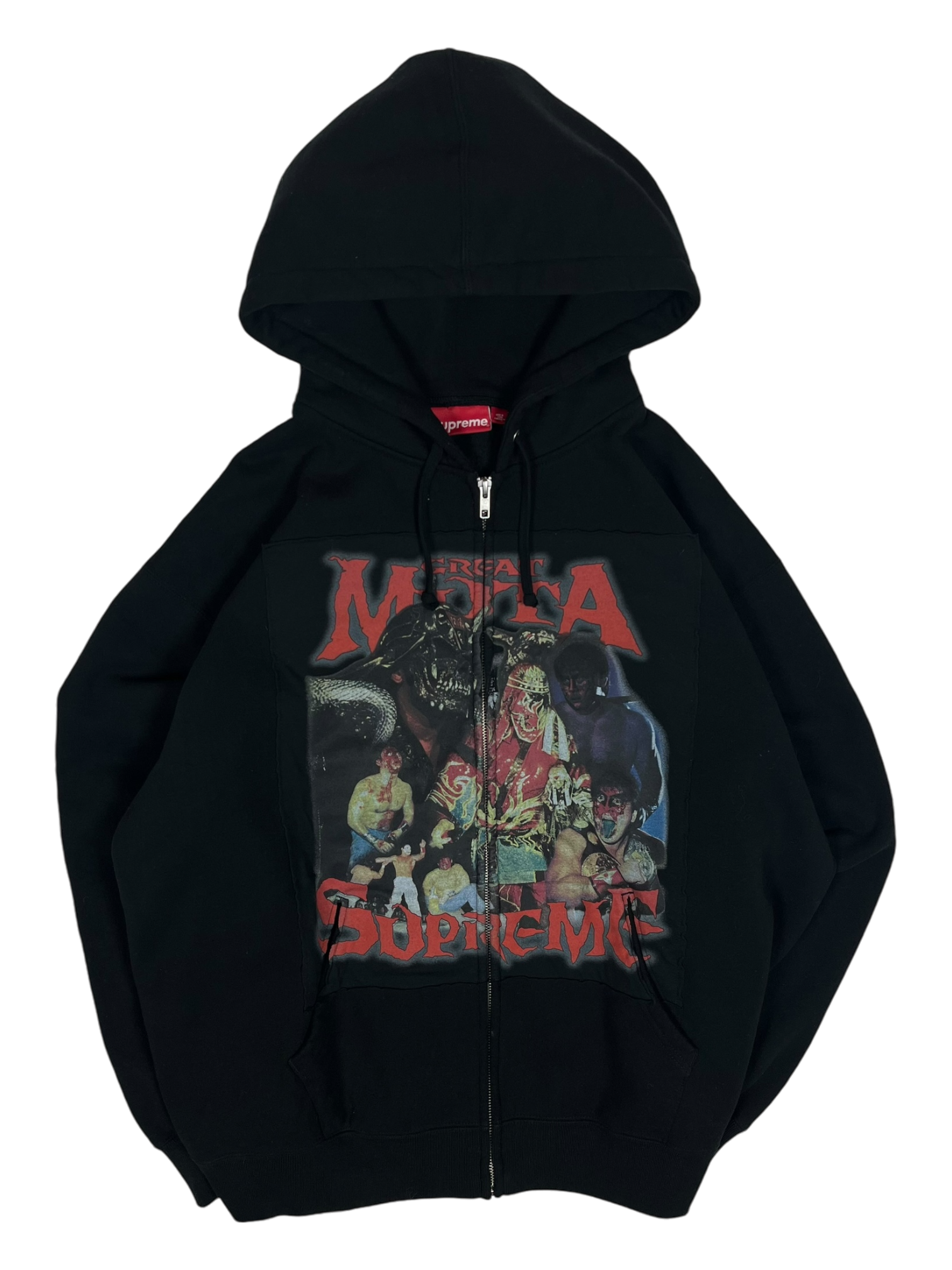 2023 Supreme Muta Black Zip Up Hoodie