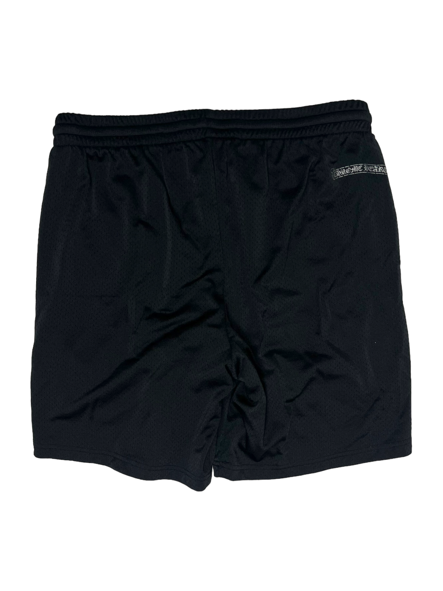 Chrome Hearts Black Mesh Warm Up Shorts