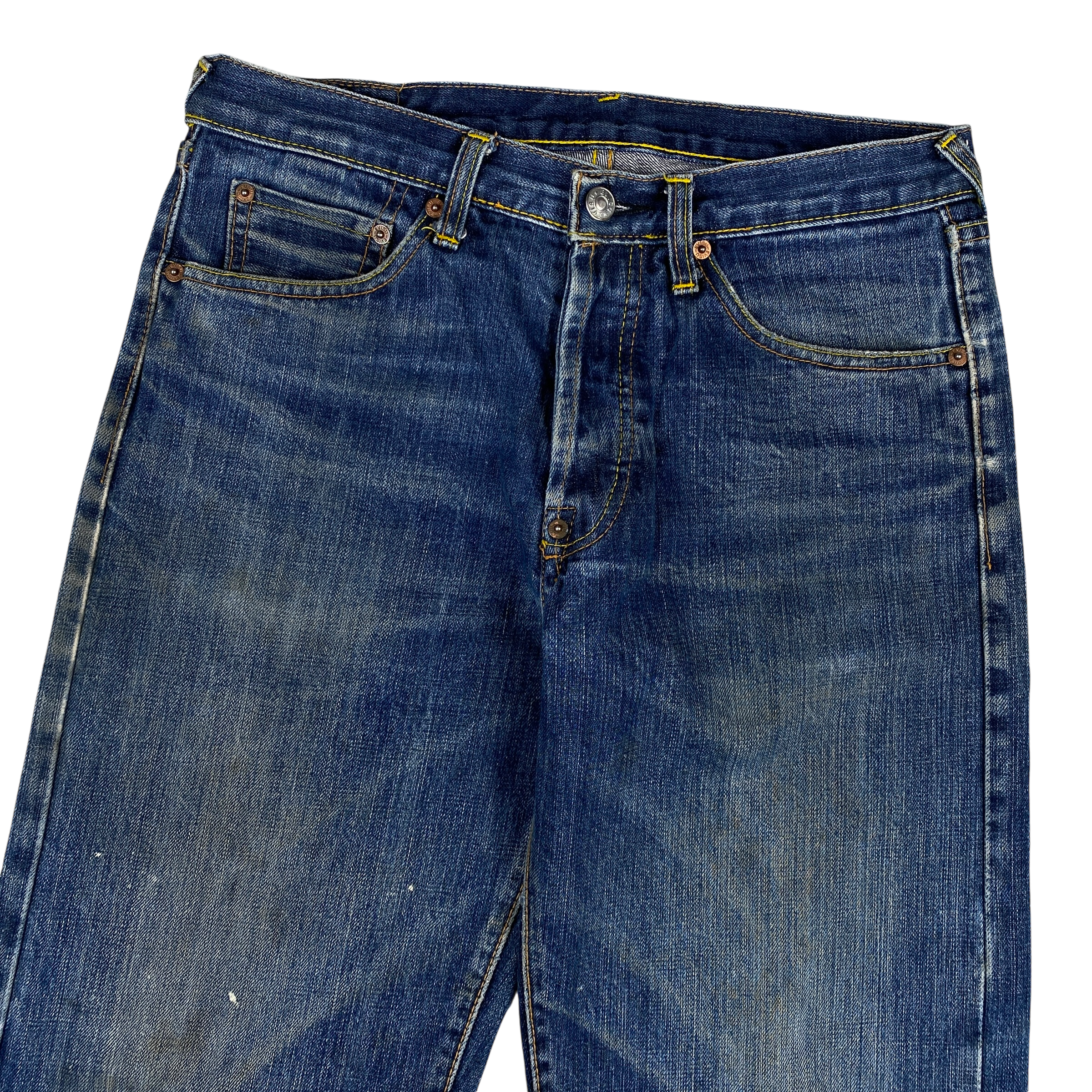 Evisu Red Seagull Blue Jeans