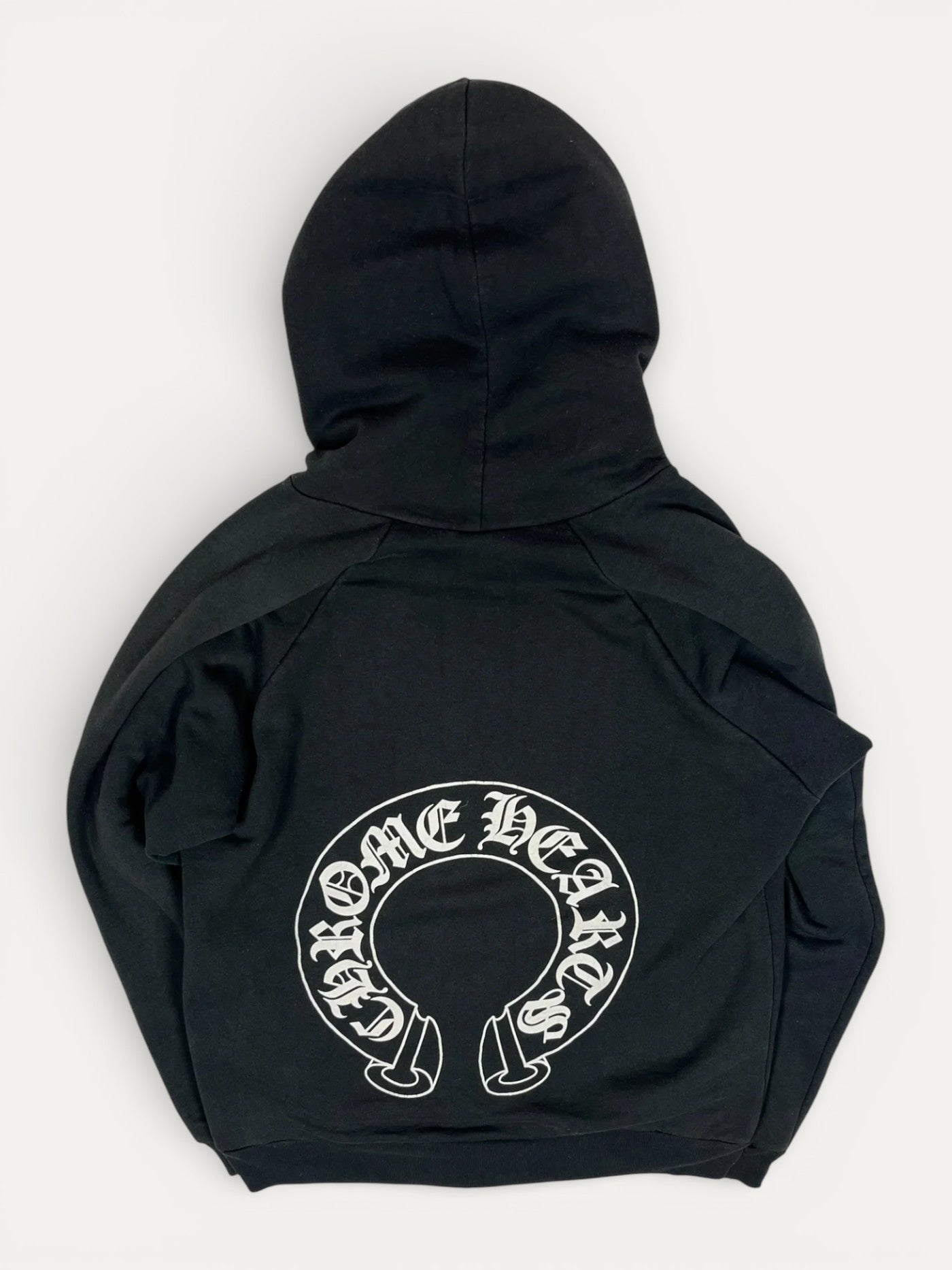 Chrome Hearts Black Grey Fuck You Thermal Hoodie