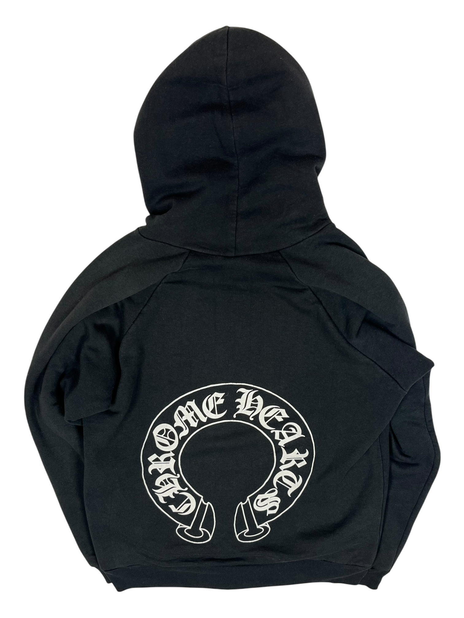 Chrome Hearts Black Grey Fuck You Thermal Hoodie