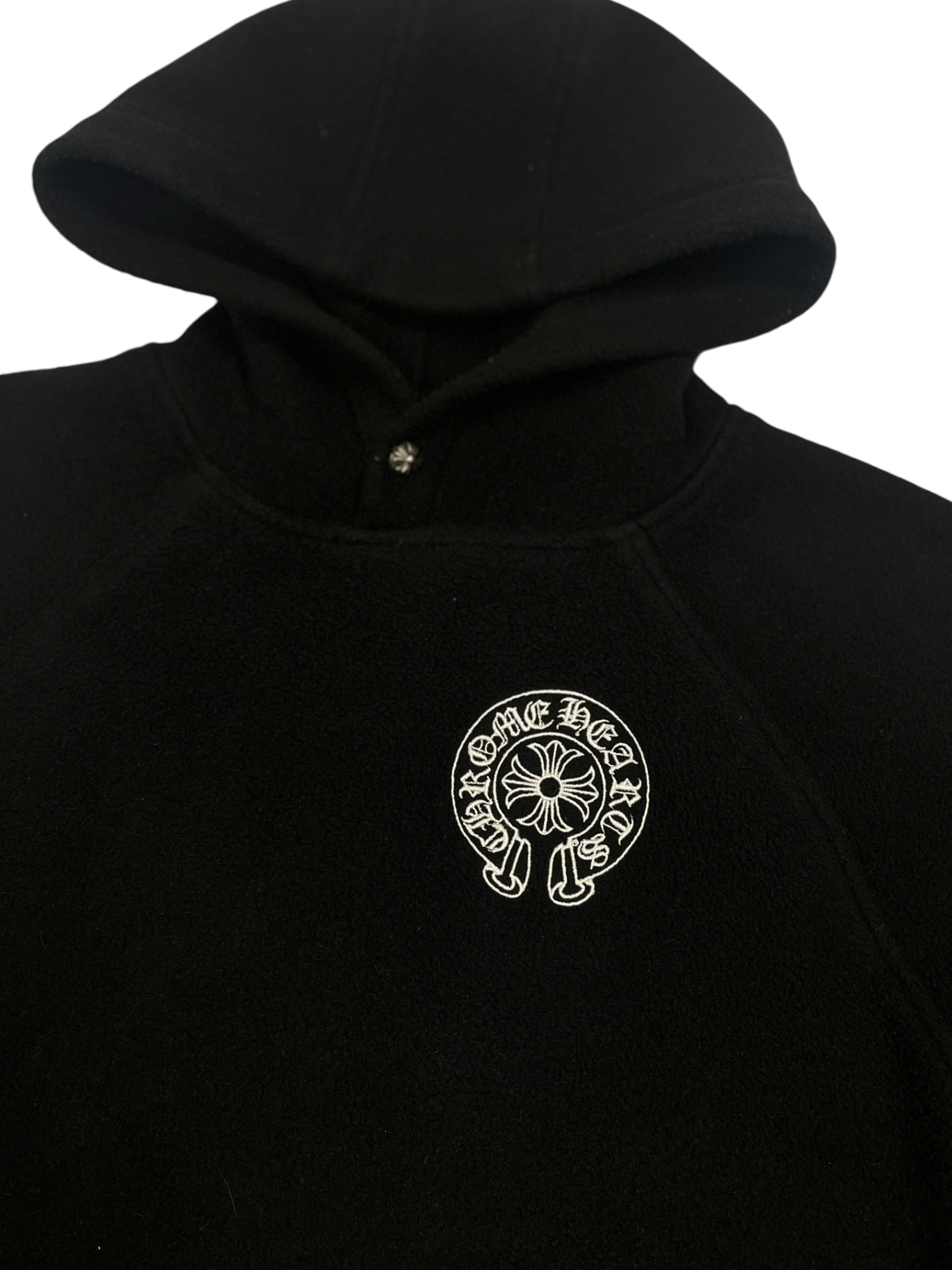 Chrome Hearts Black Fleece Hoodie