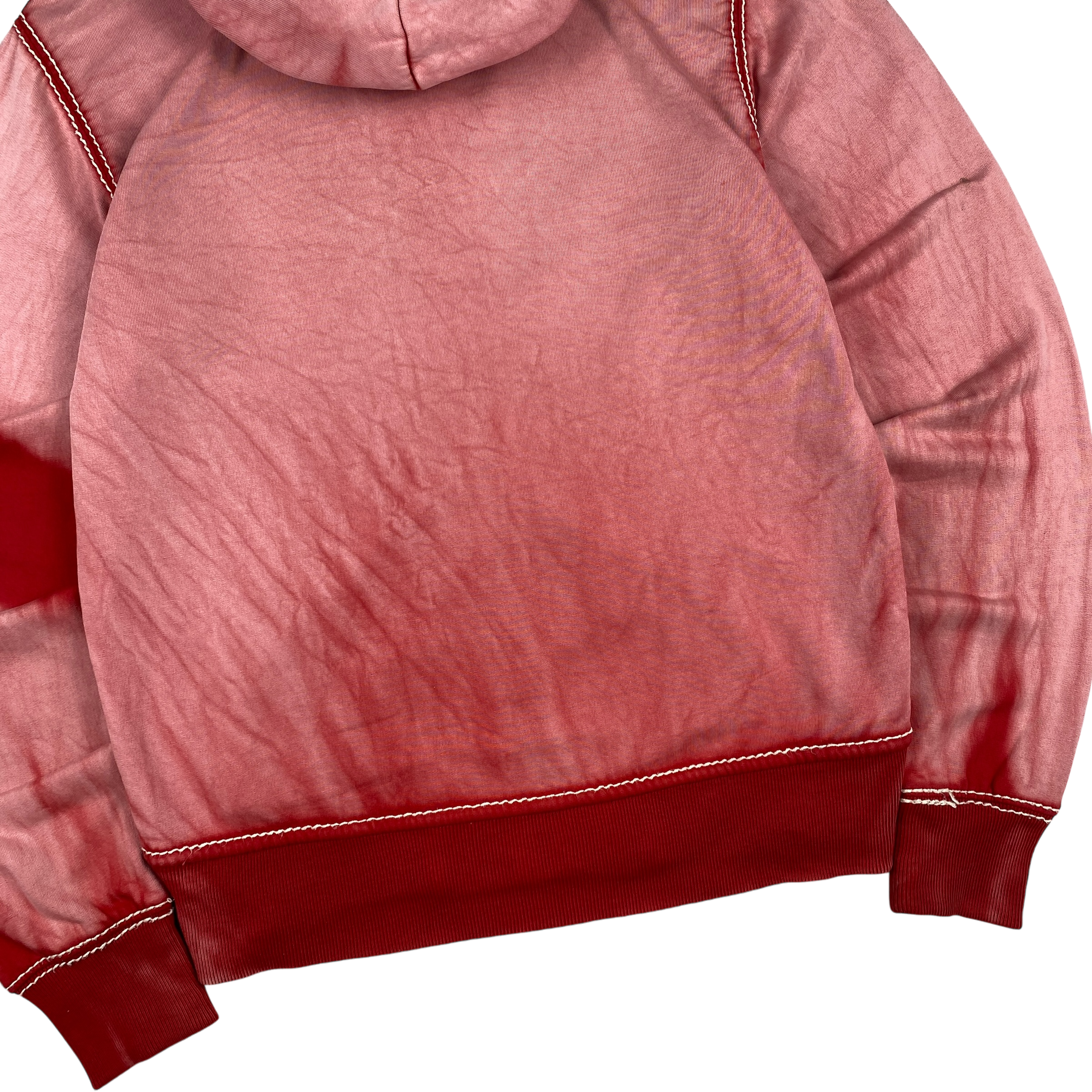 True Religion Red Tie Dye Hoodie