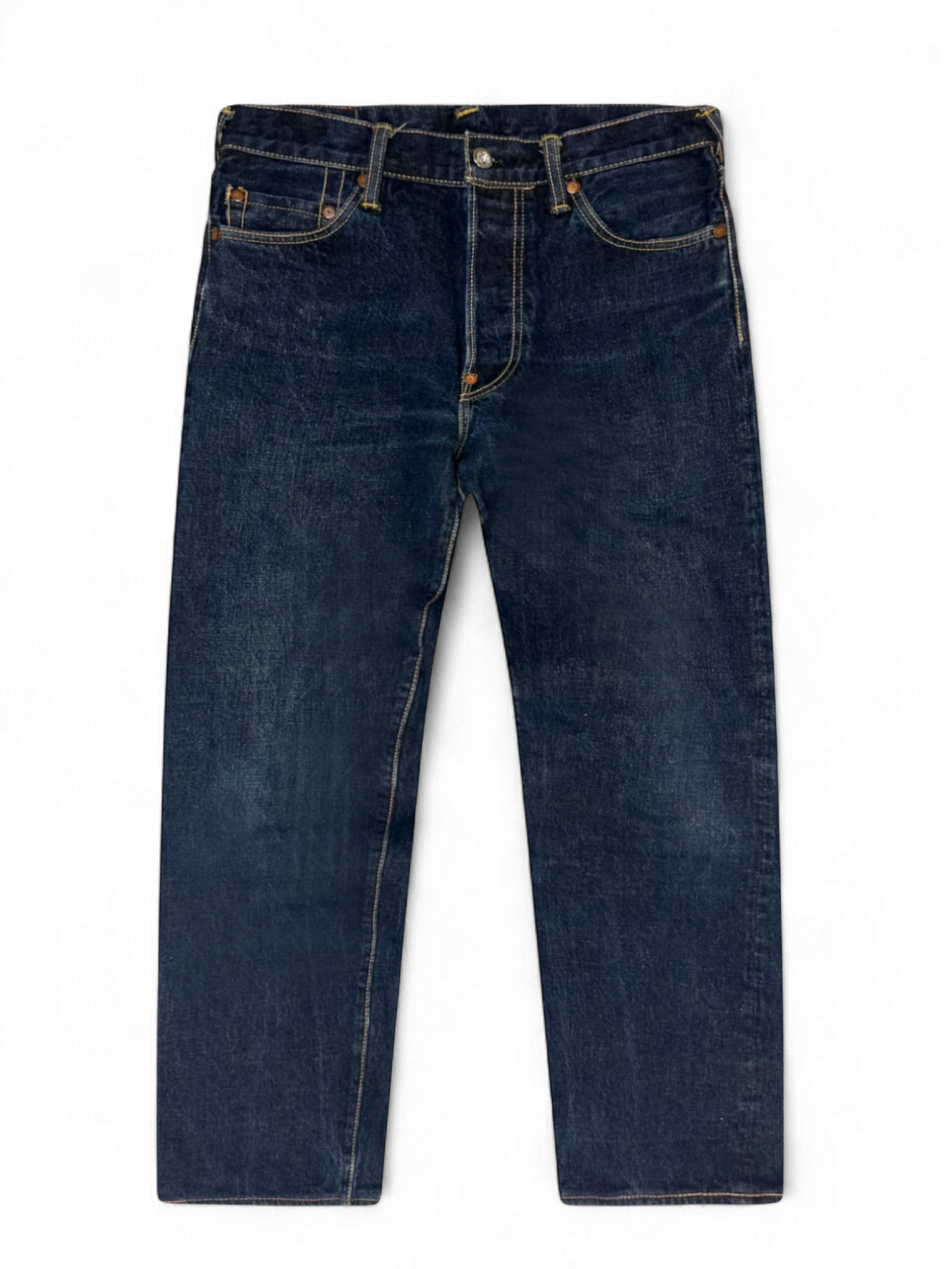 Evisu Diacock White Material Diacock Jeans