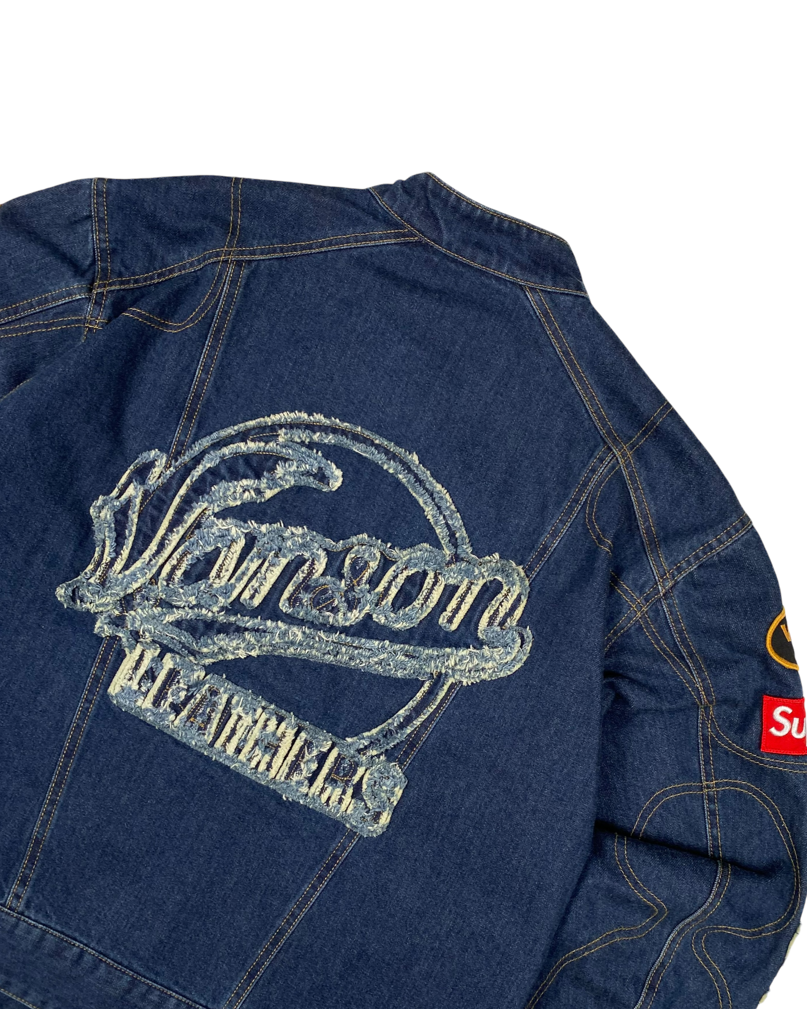 2022 Supreme x Vanson Cordura Denim Jacket