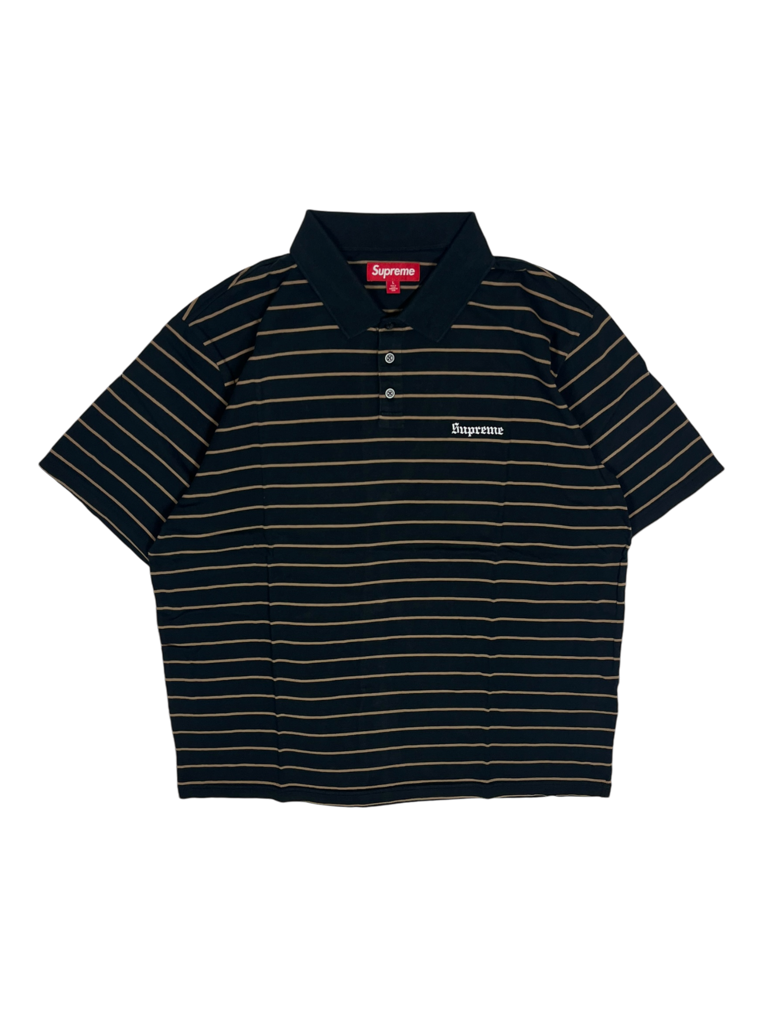 2024 Supreme Melvins Striped Short Sleeve Polo