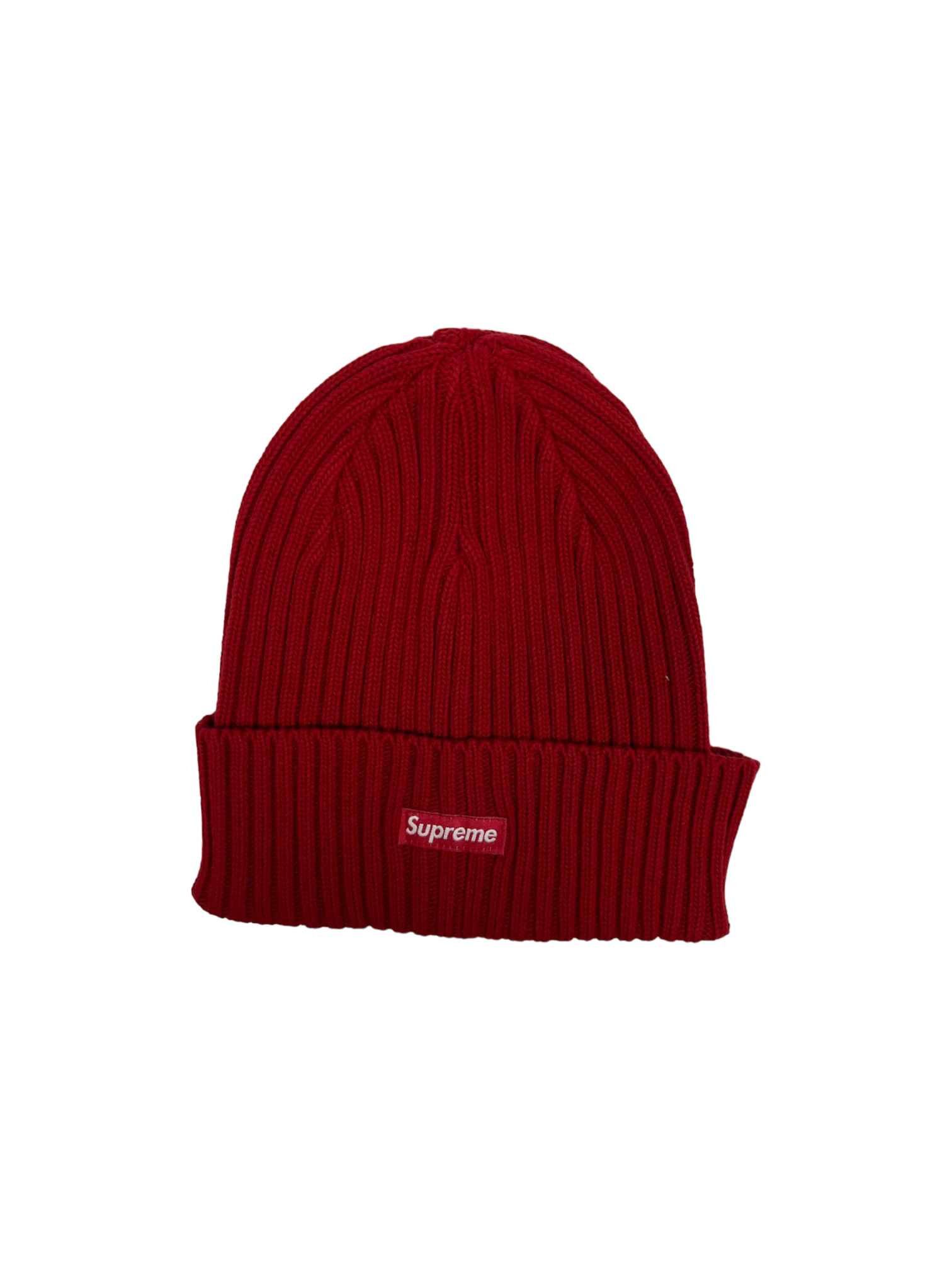 Supreme Red Overdyed Beanie