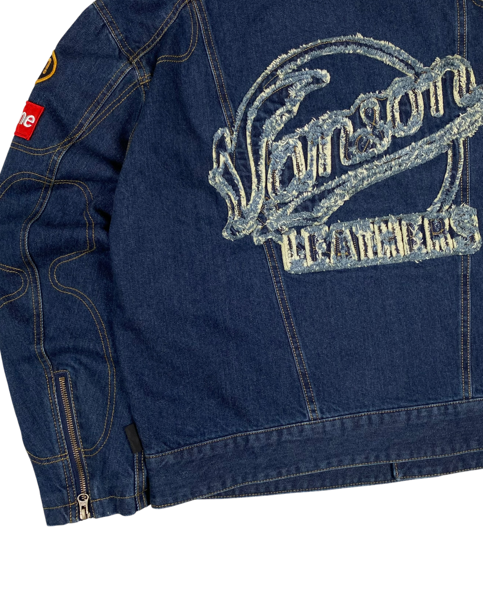 2022 Supreme x Vanson Cordura Denim Jacket