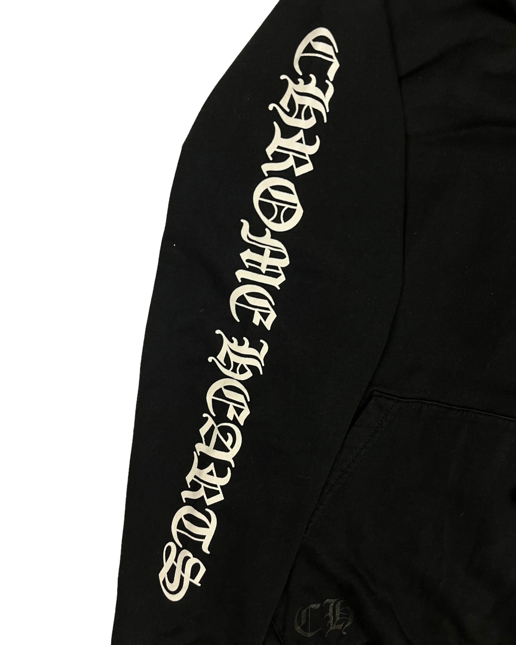 Chrome Hearts Black Old English Hoodie