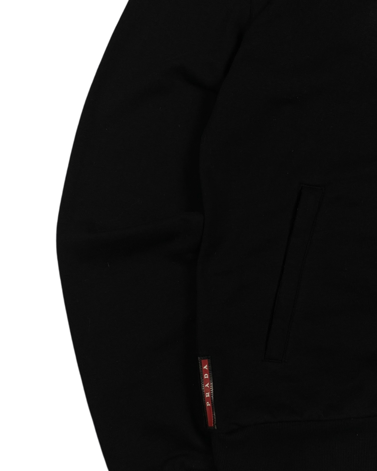 Prada Black Linea Rossa Jacket