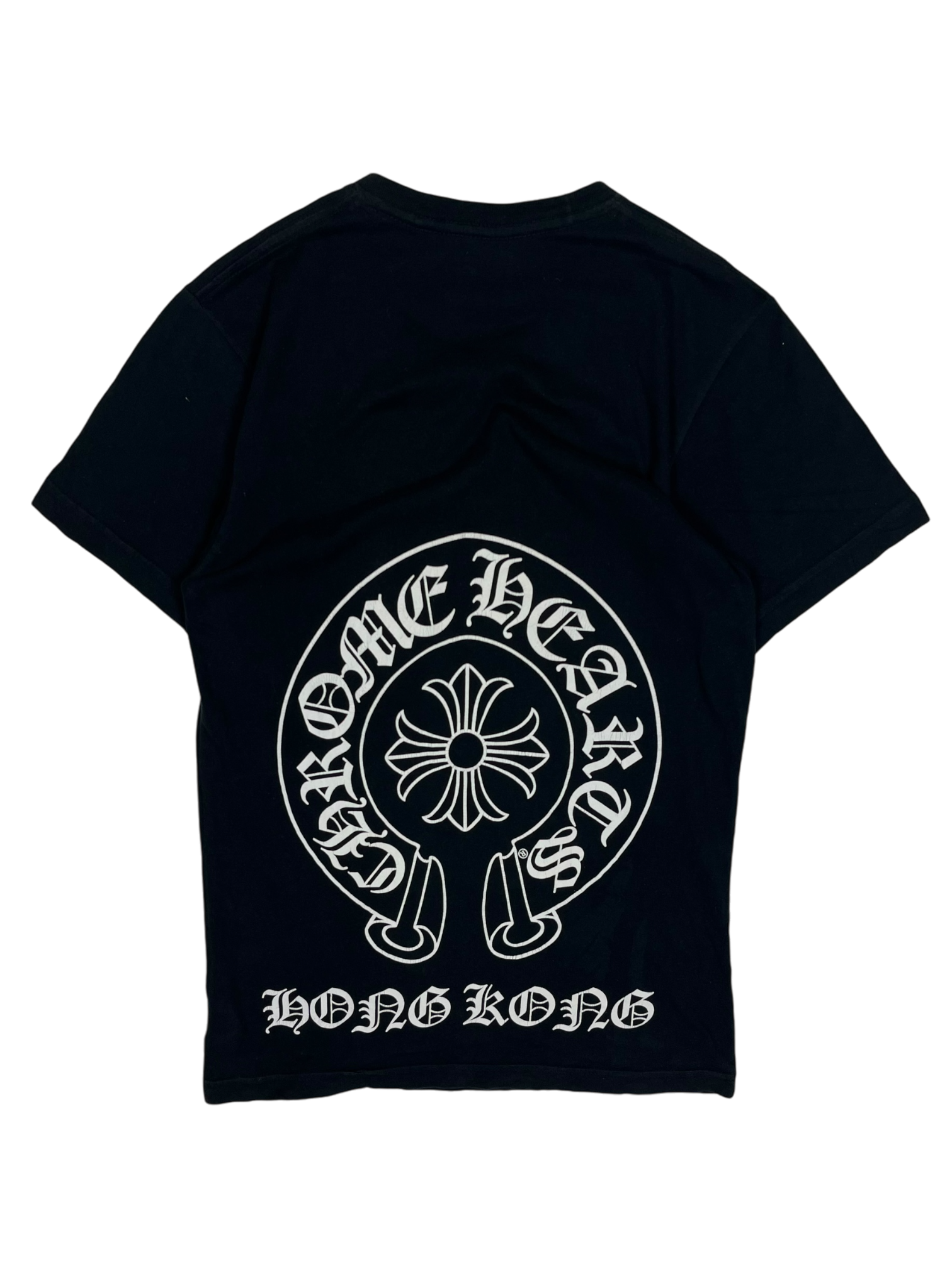 Chrome Hearts Black Hong Kong Logo Tee