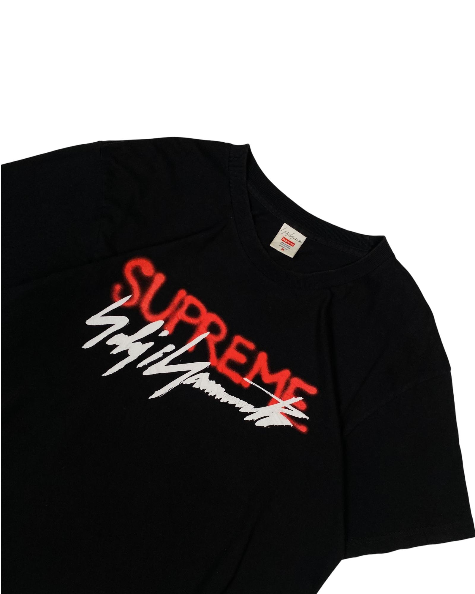 Supreme Yohji Yamamoto Black Logo Tee