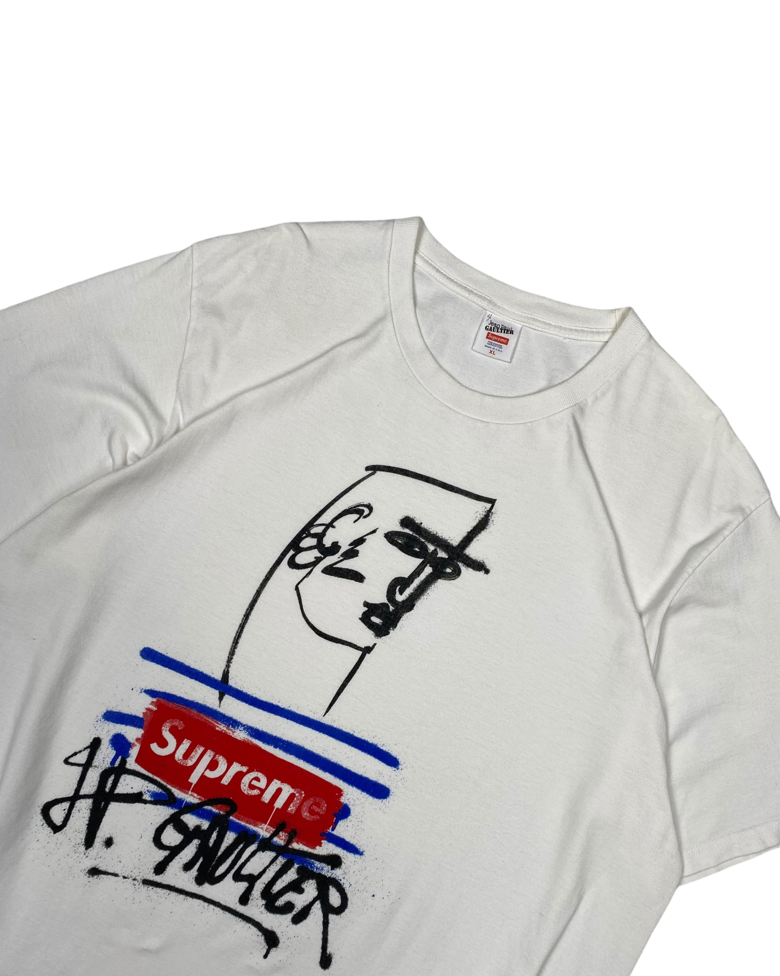 Supreme JPG White Tee