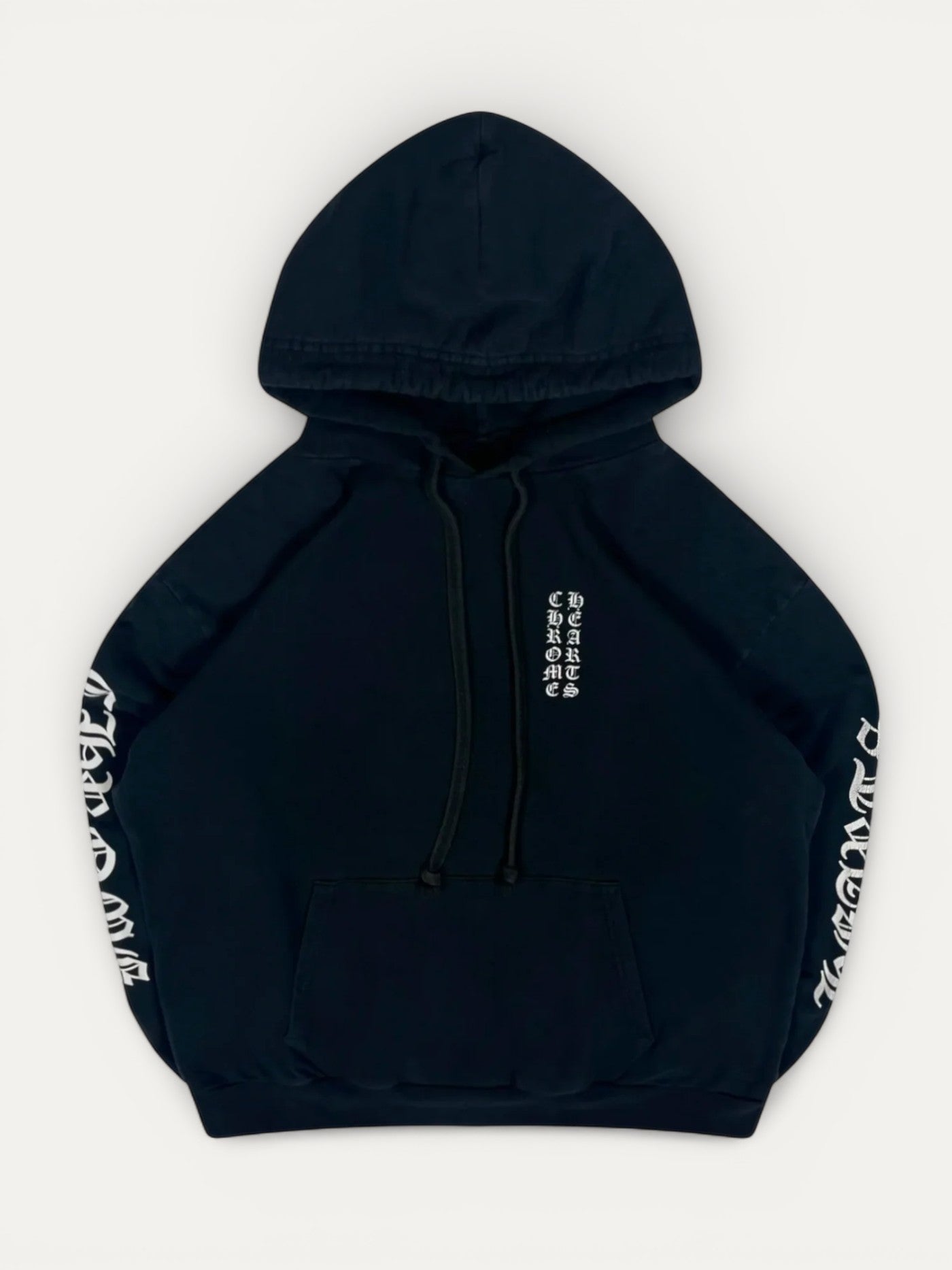 Chrome Hearts Black Logo Hoodie