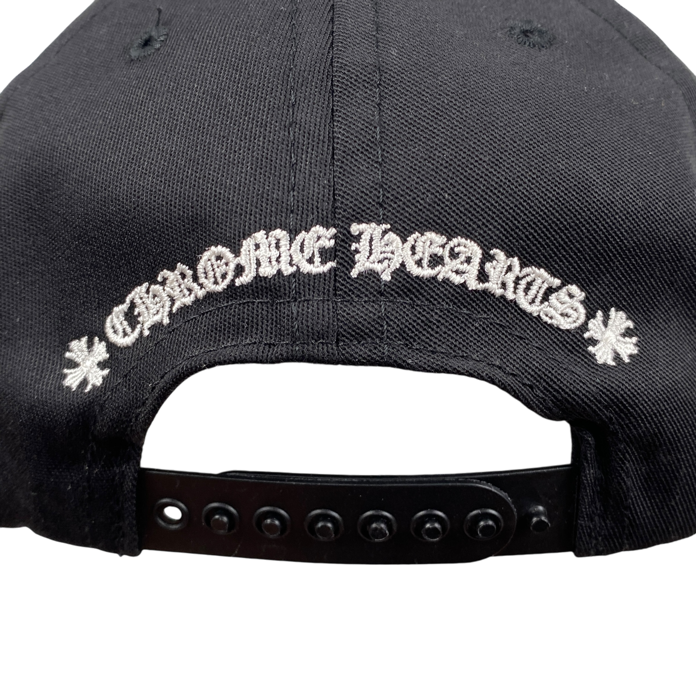 Chrome Hearts Black Horseshoe Baseball Cap