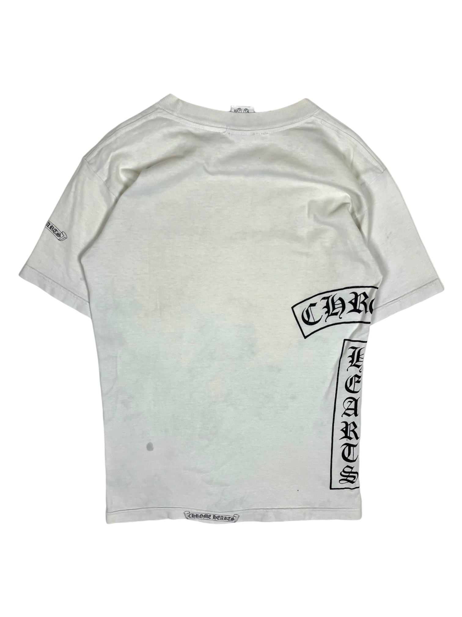 Chrome Hearts White Cross Logo Tee