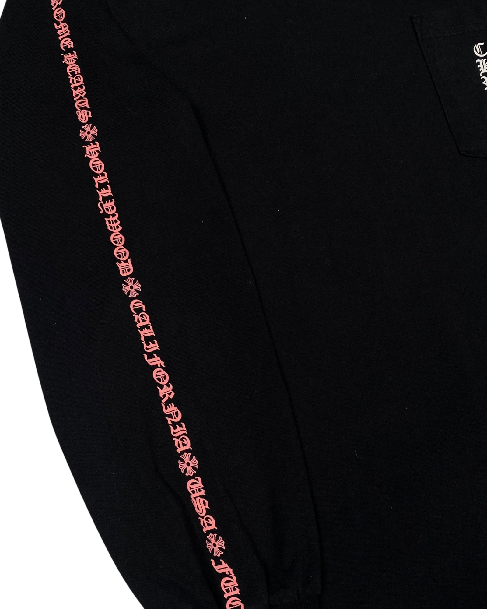 Chrome Hearts Black Pink Hollywood Longsleeve