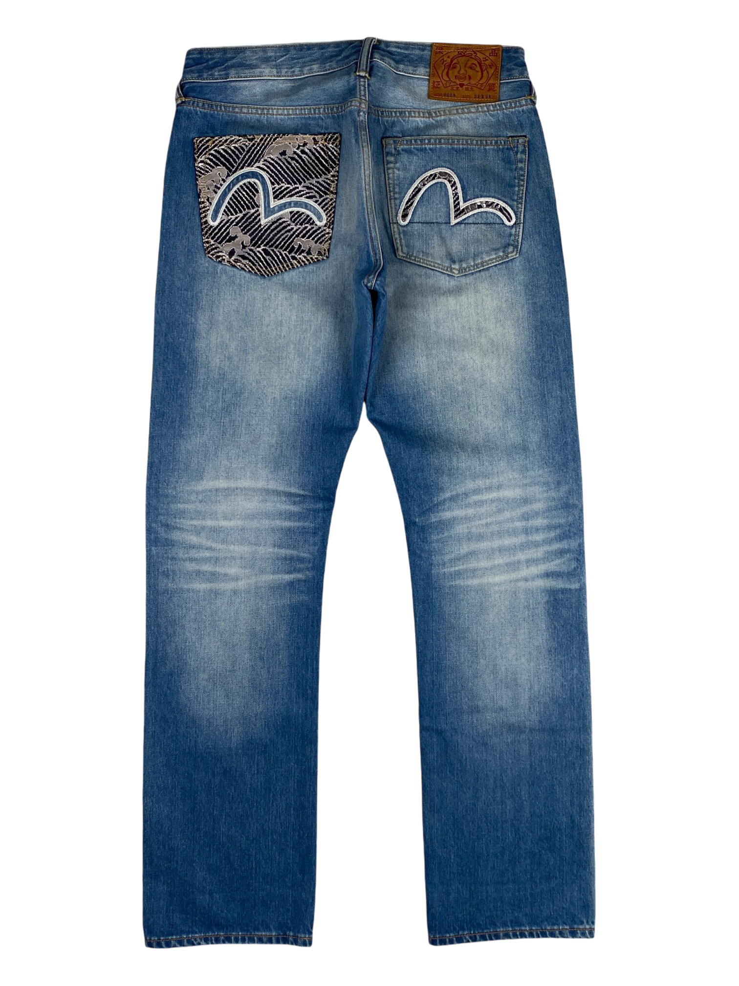 Evisu Seagull Blue Jeans