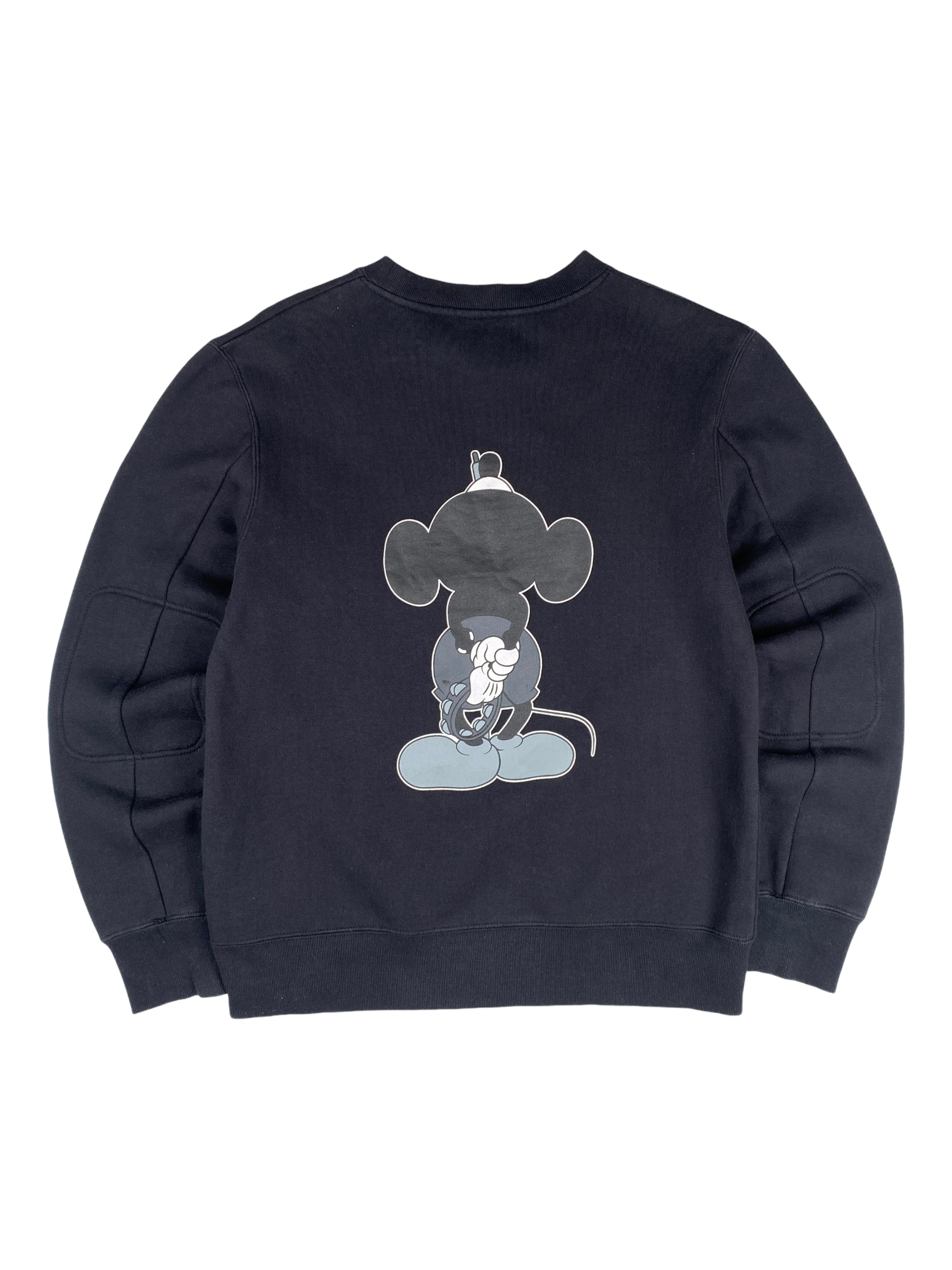 Number (N)ine Liam Gallagher Mickey Mouse Black Crewneck