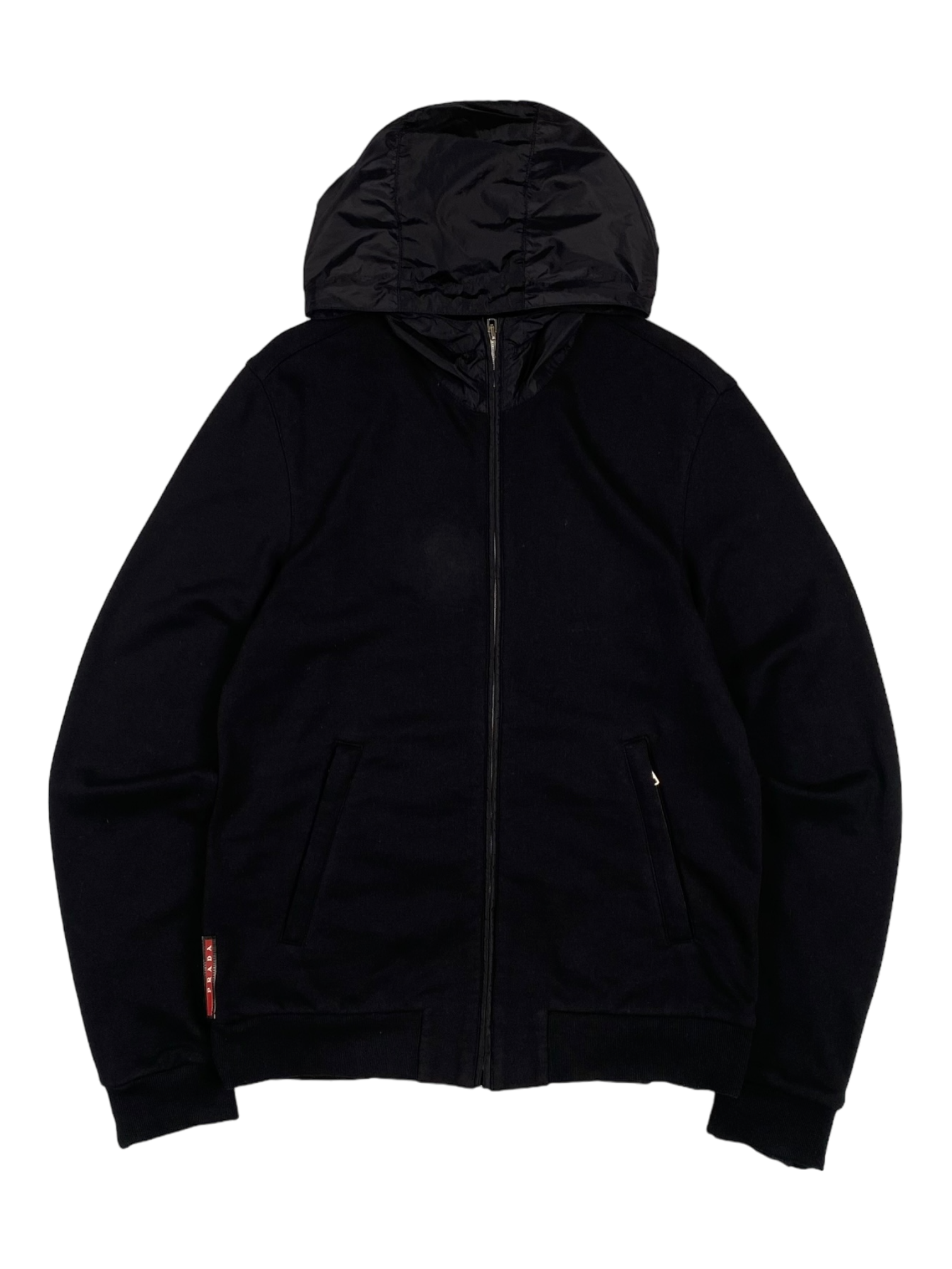 Prada Black Linea Rossa Jacket