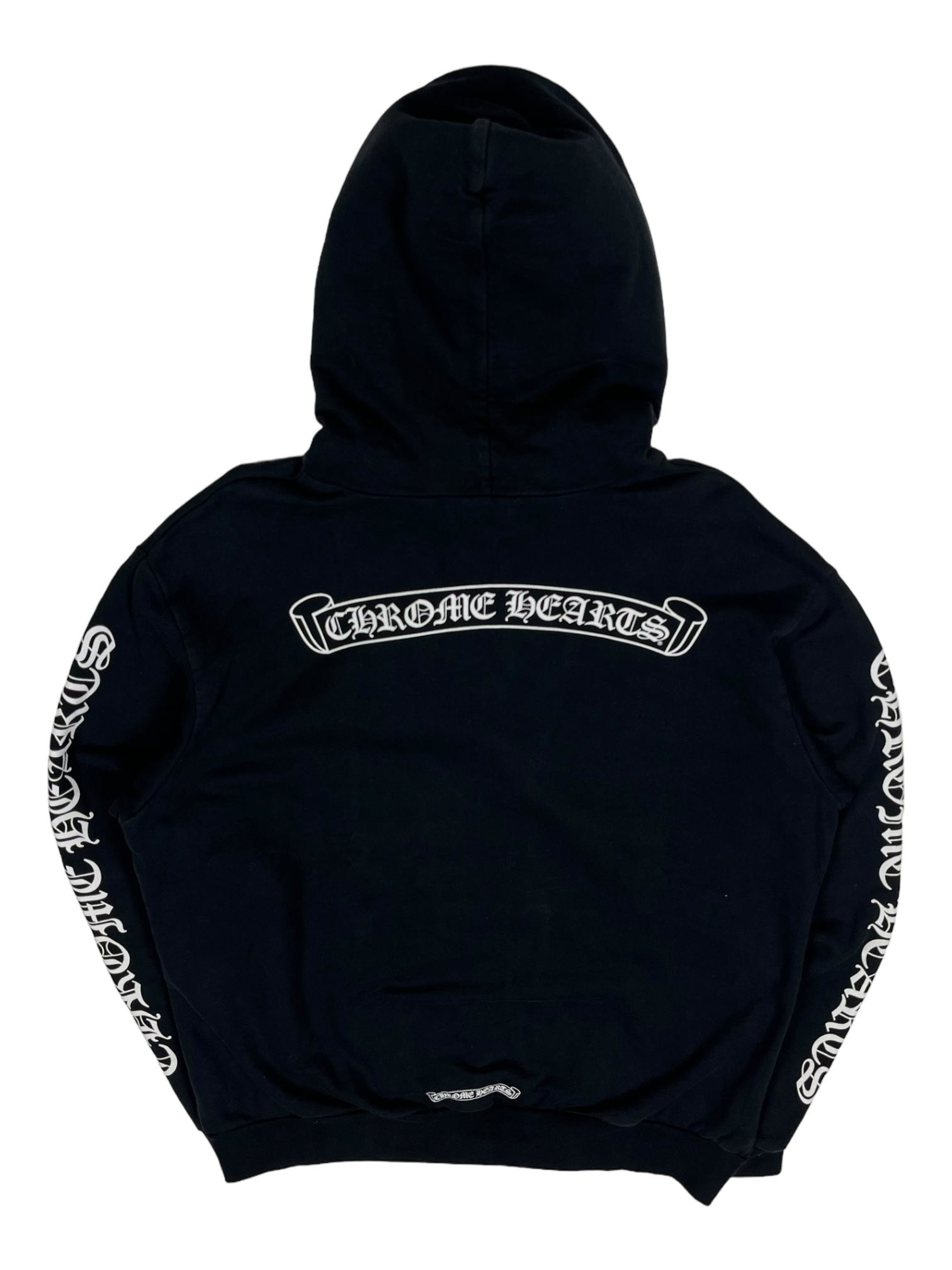 Chrome Hearts Black Old English Hoodie