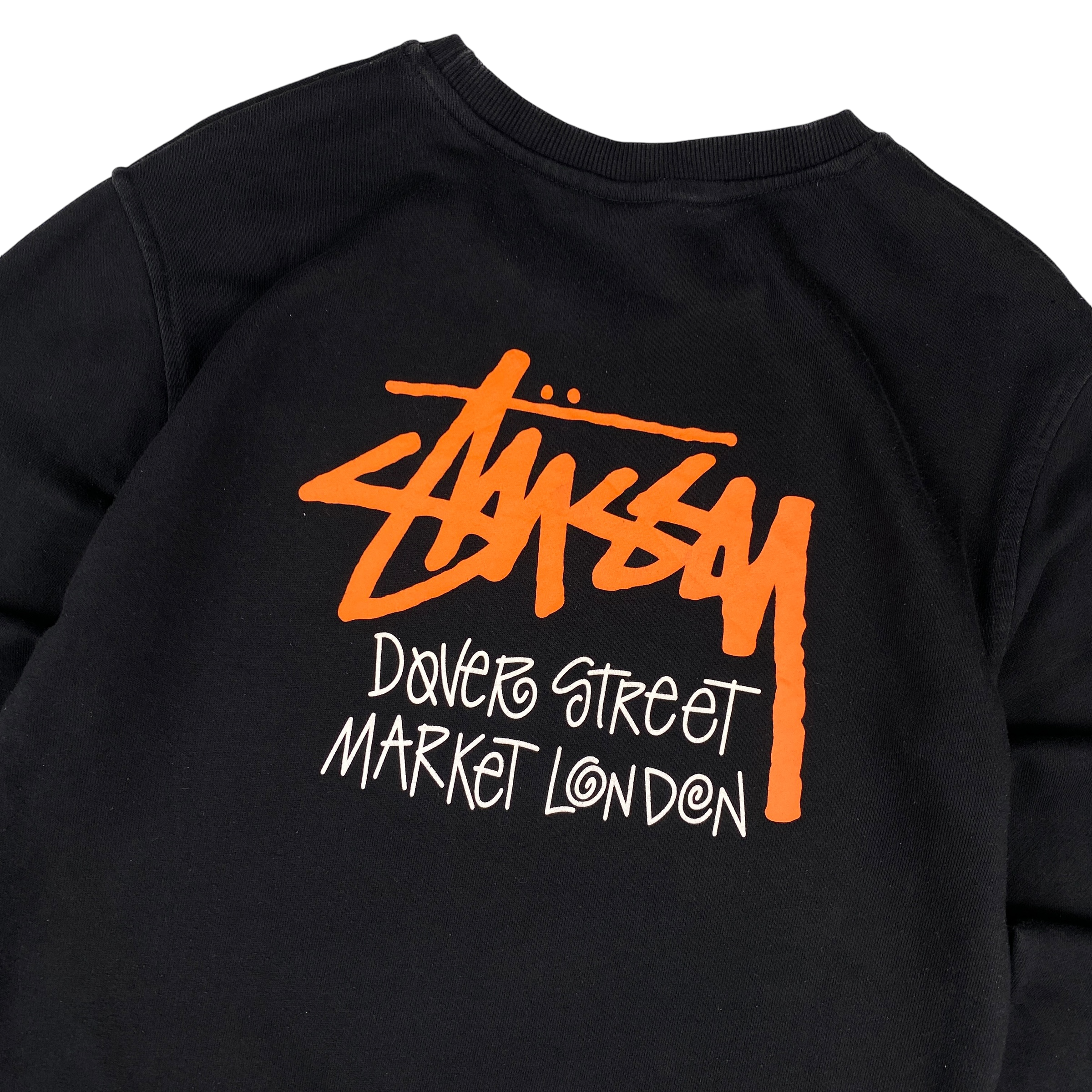 Stussy x DSM Navy Orange Crewneck