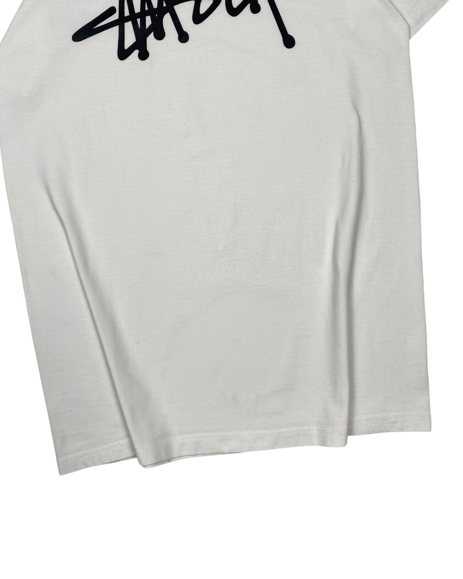 Stussy White Logo Tee