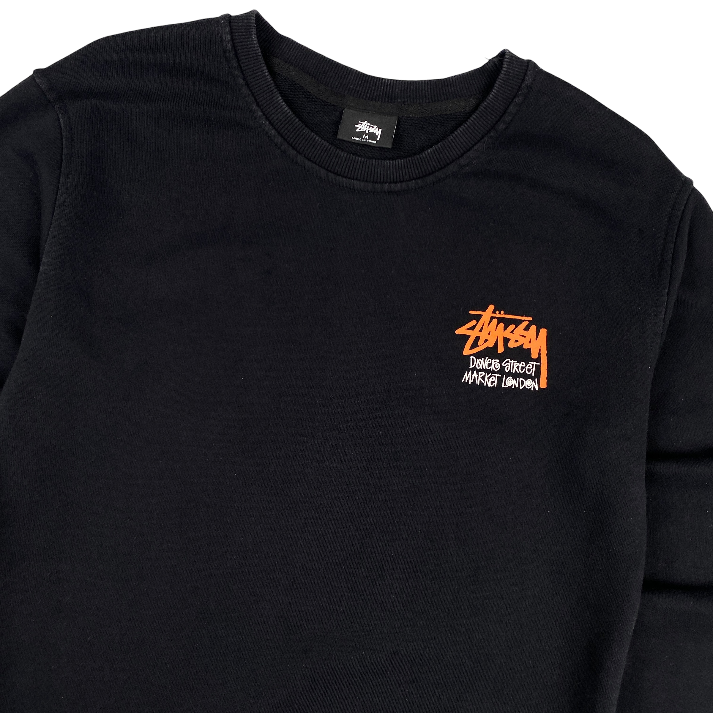 Stussy x DSM Navy Orange Crewneck