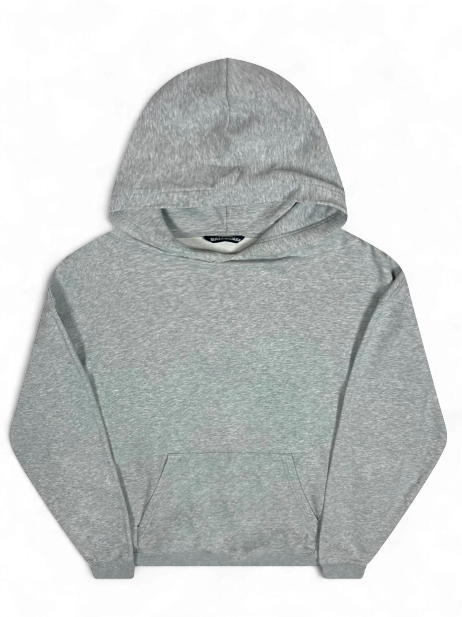 Balenciaga Grey Logo Hoodie