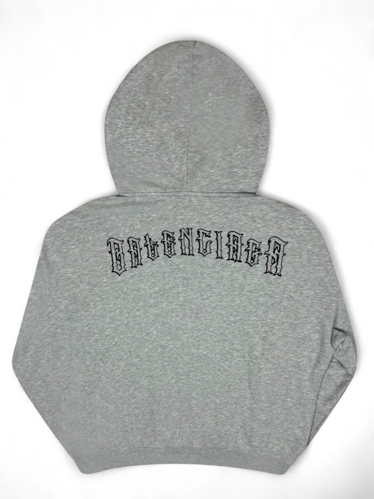 Balenciaga Grey Logo Hoodie