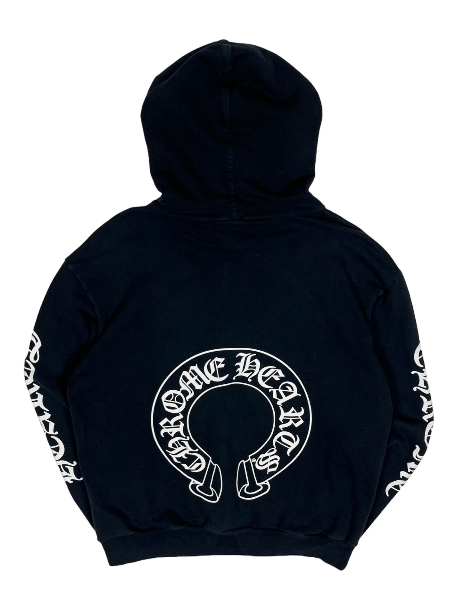 Chrome Hearts Matty Boy Black Chomper Horseshoe Hoodie