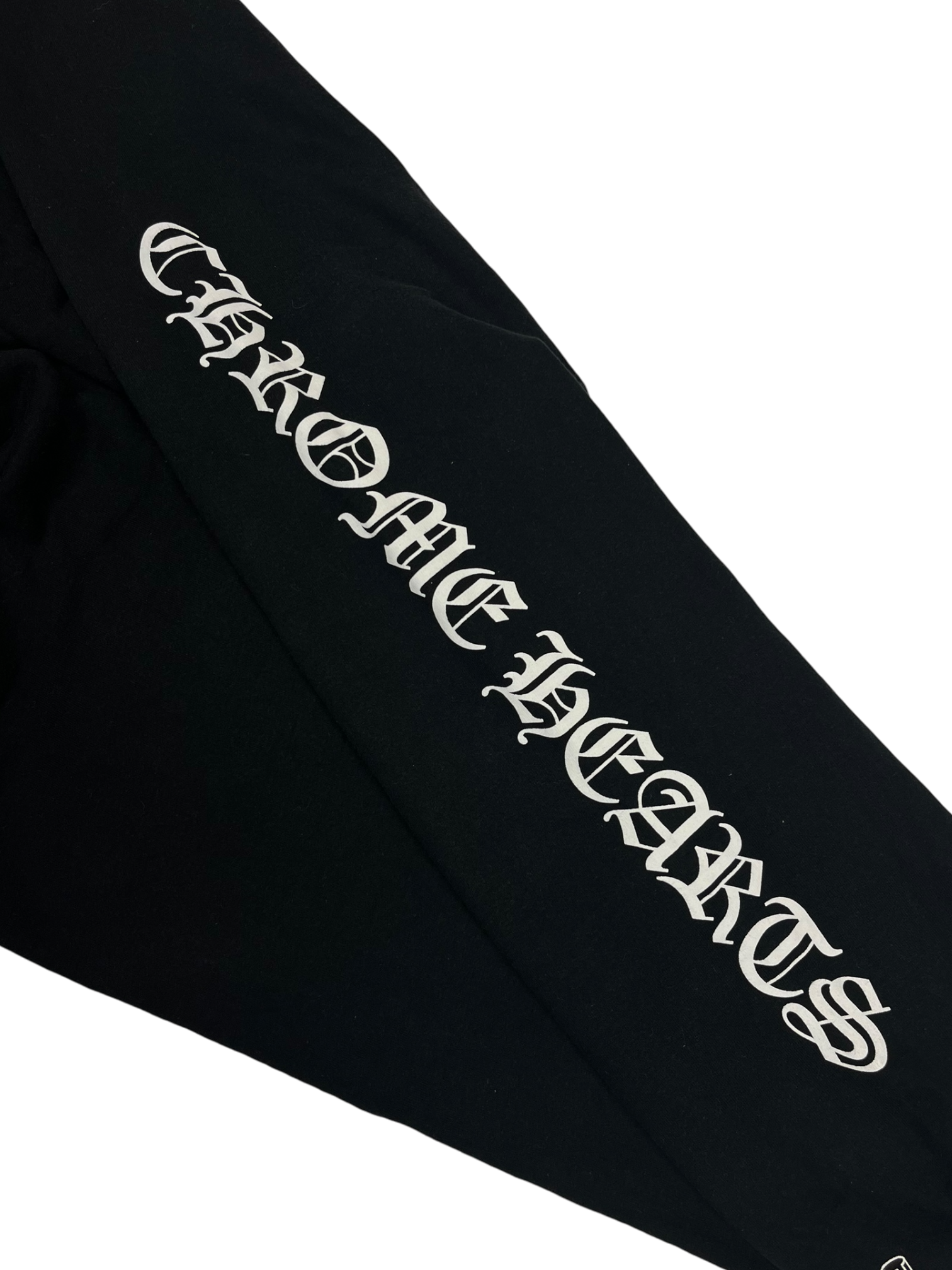 Chrome Hearts Black White Old English Sweatpants