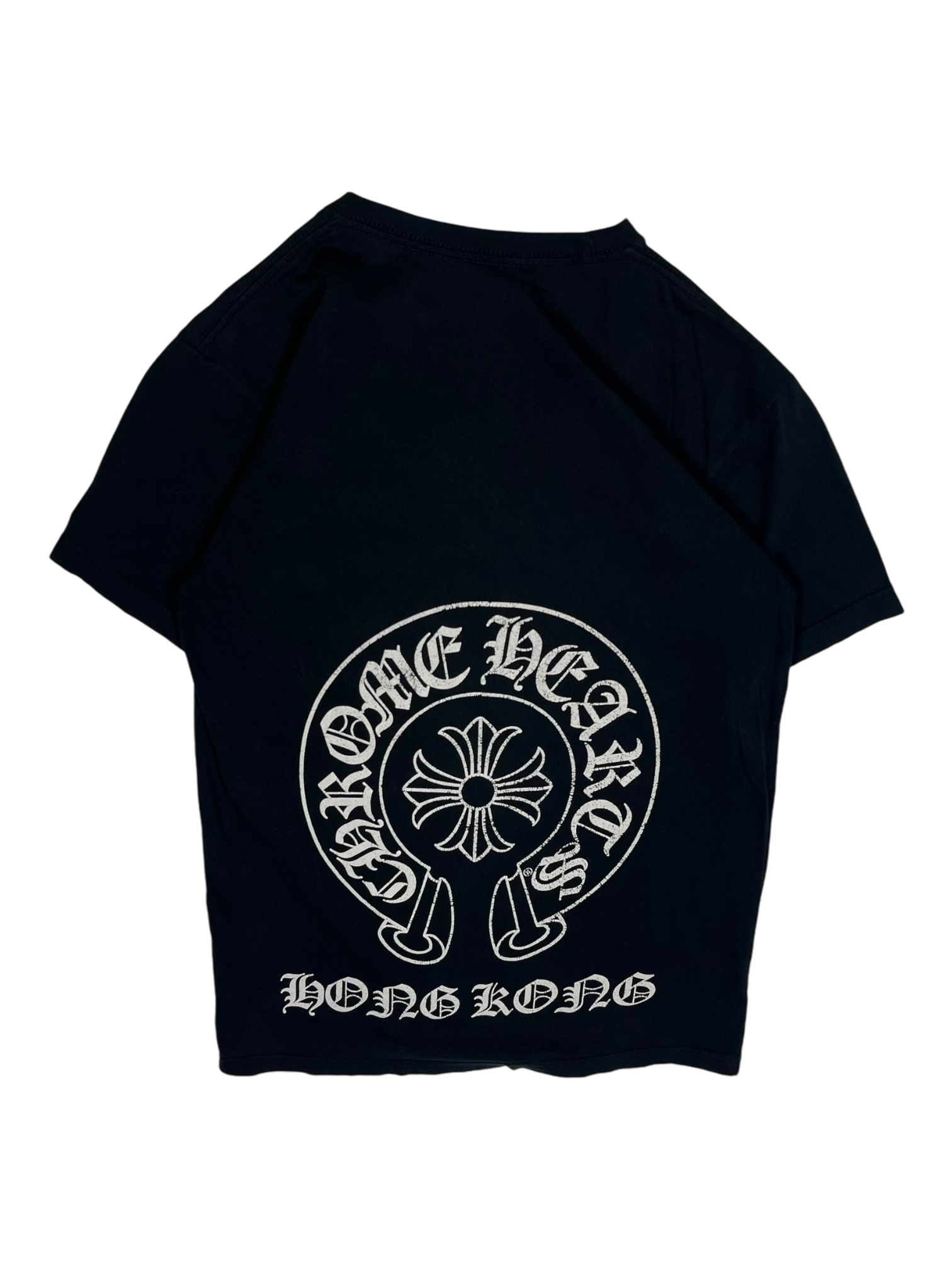 Chrome Hearts Black Hong Kong Logo Tee