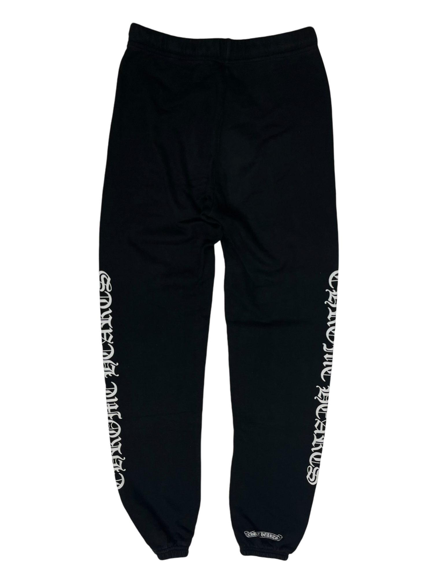 Chrome Hearts Black White Old English Sweatpants