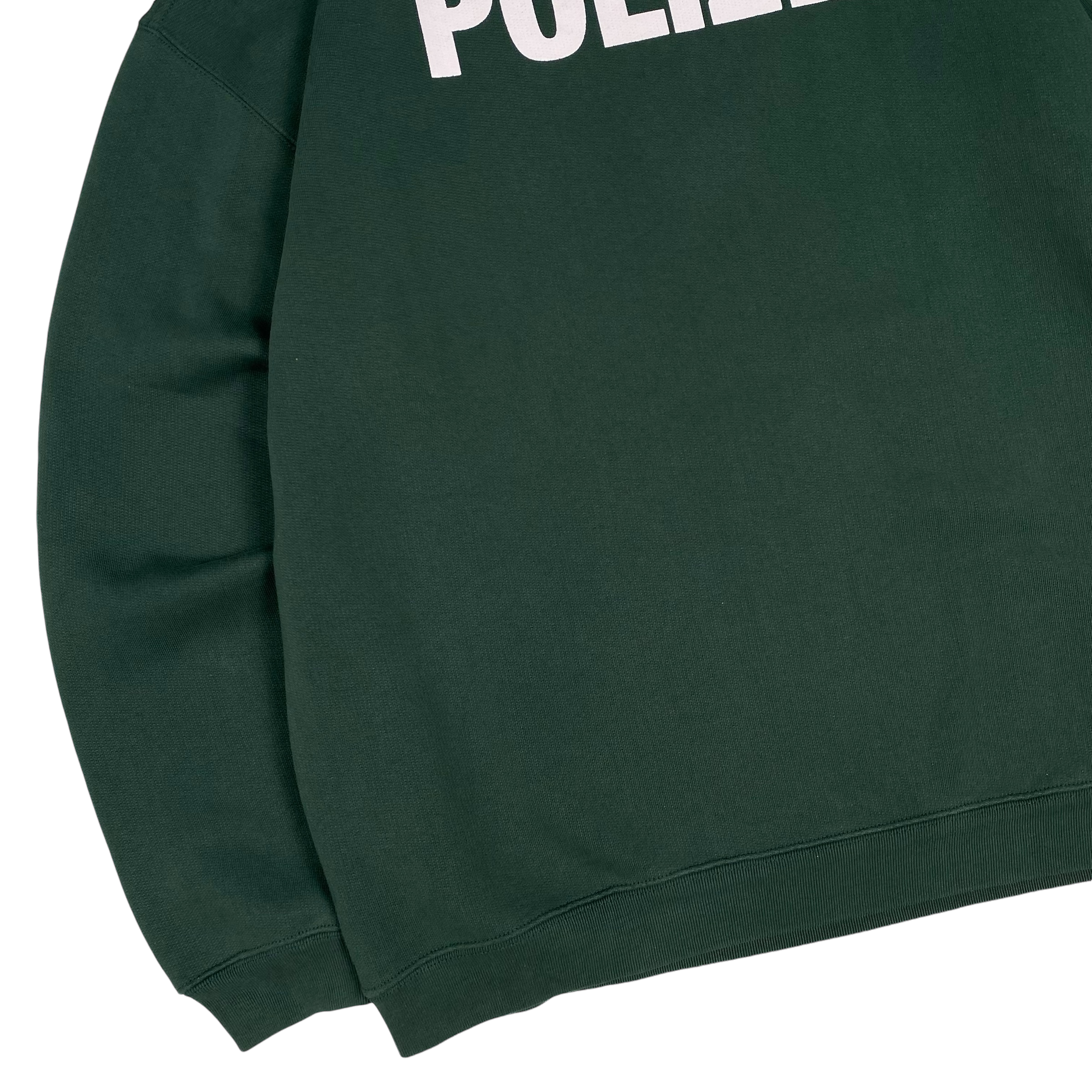 Vetements Green Polizei Crewneck